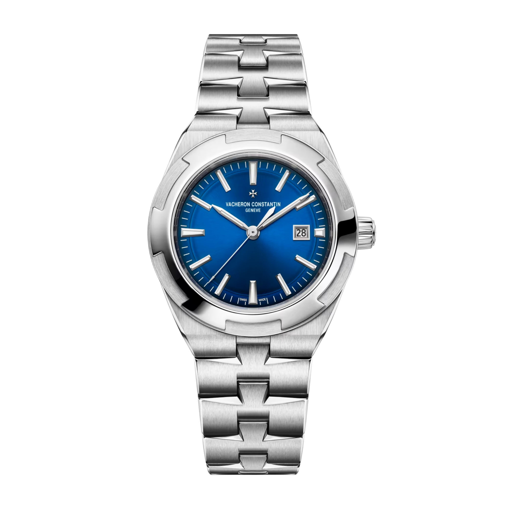 Overseas Steel Blue Dial 35mm Product Image
