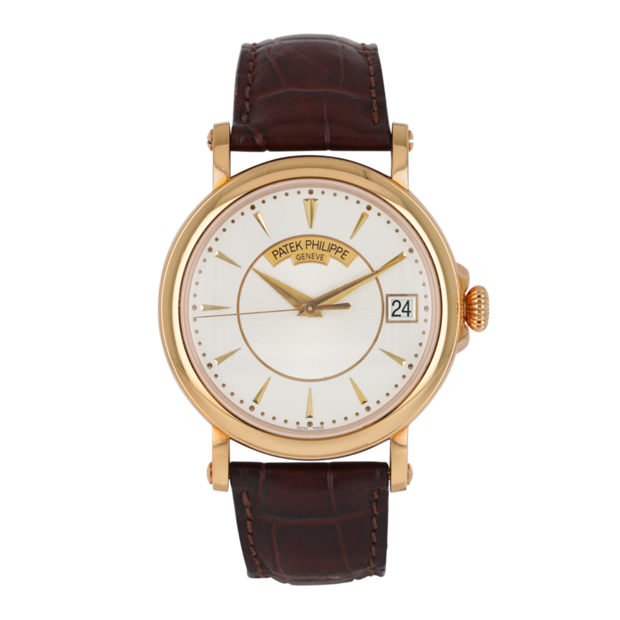 Calatrava Yellow Gold Silver Opaline dial 38mm Product Image