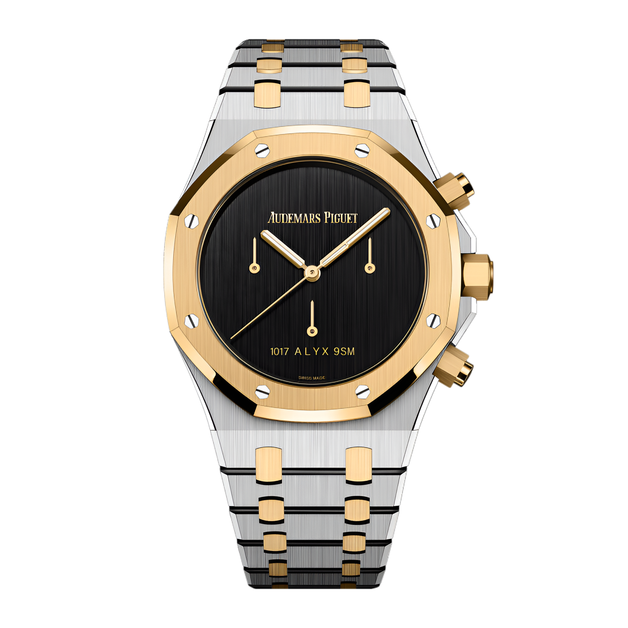 Audemars Piguet Royal Oak Chronograph Yellow Gold Blue Dial