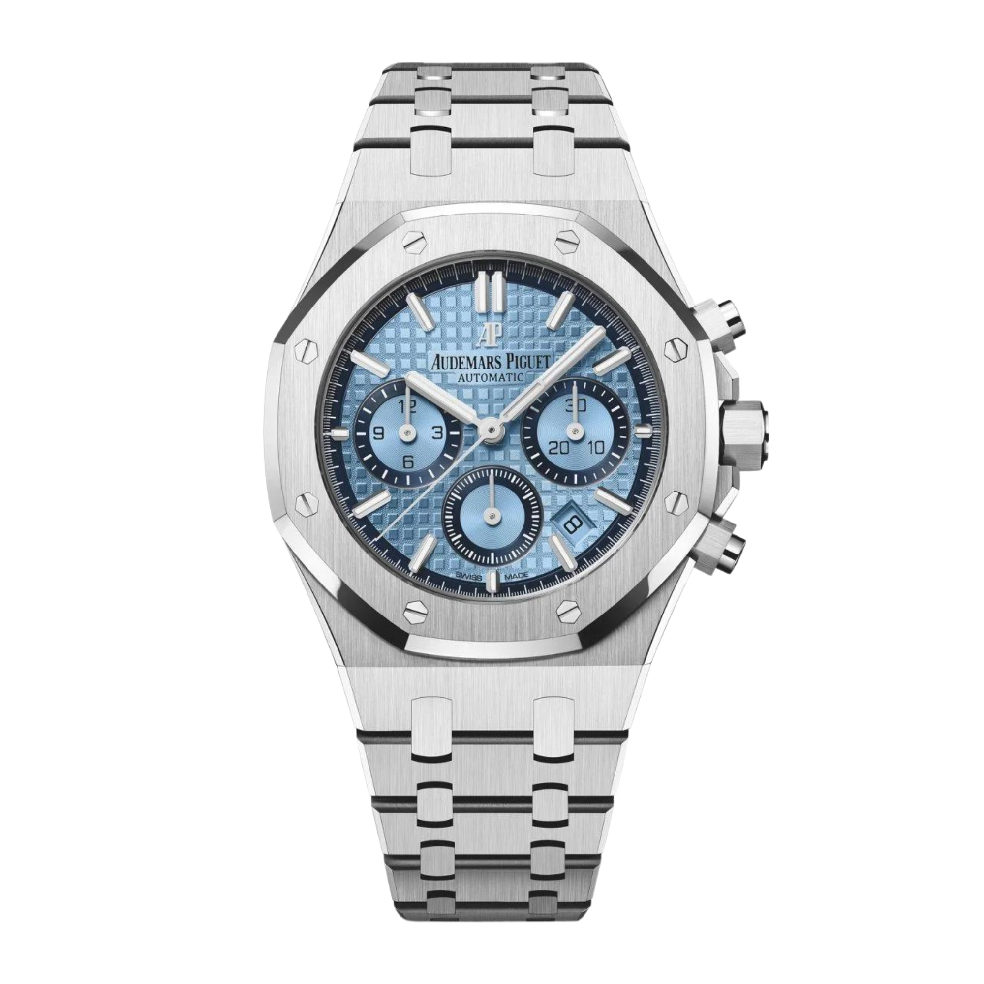 Royal Oak Chronograph White Gold Blue Dial 38mm Product Image