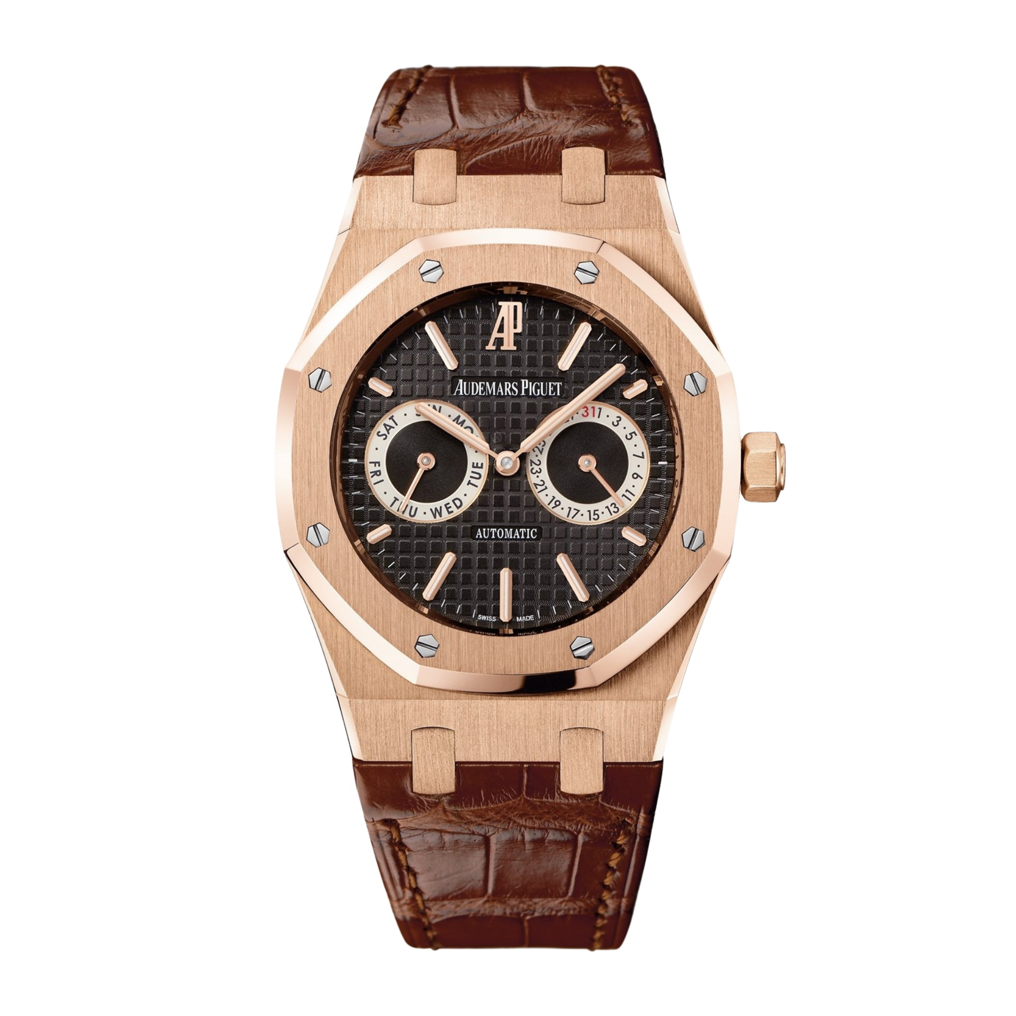 Royal Oak Day & Date Rose Gold Black Dial 39mm Product Image