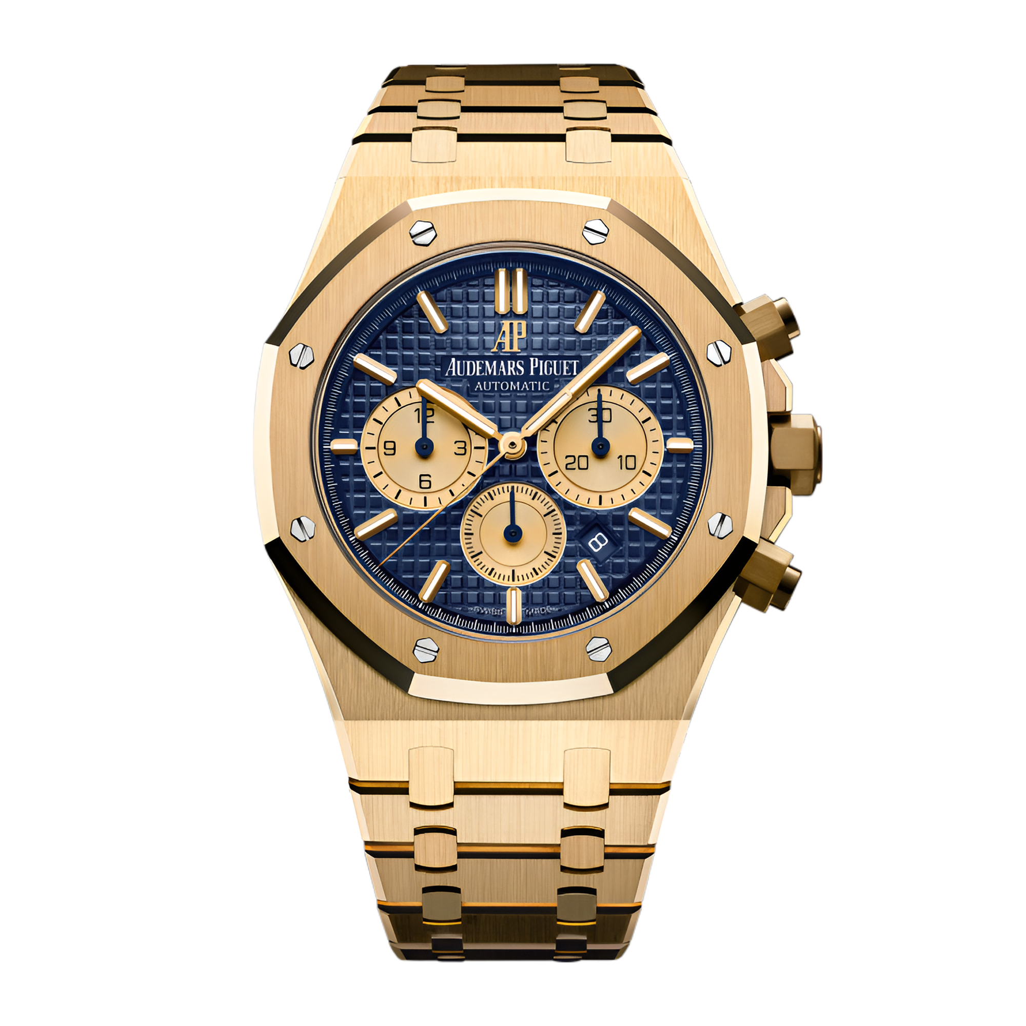 Royal Oak Chronograph Yellow Gold Blue Dial 41mm Product Image
