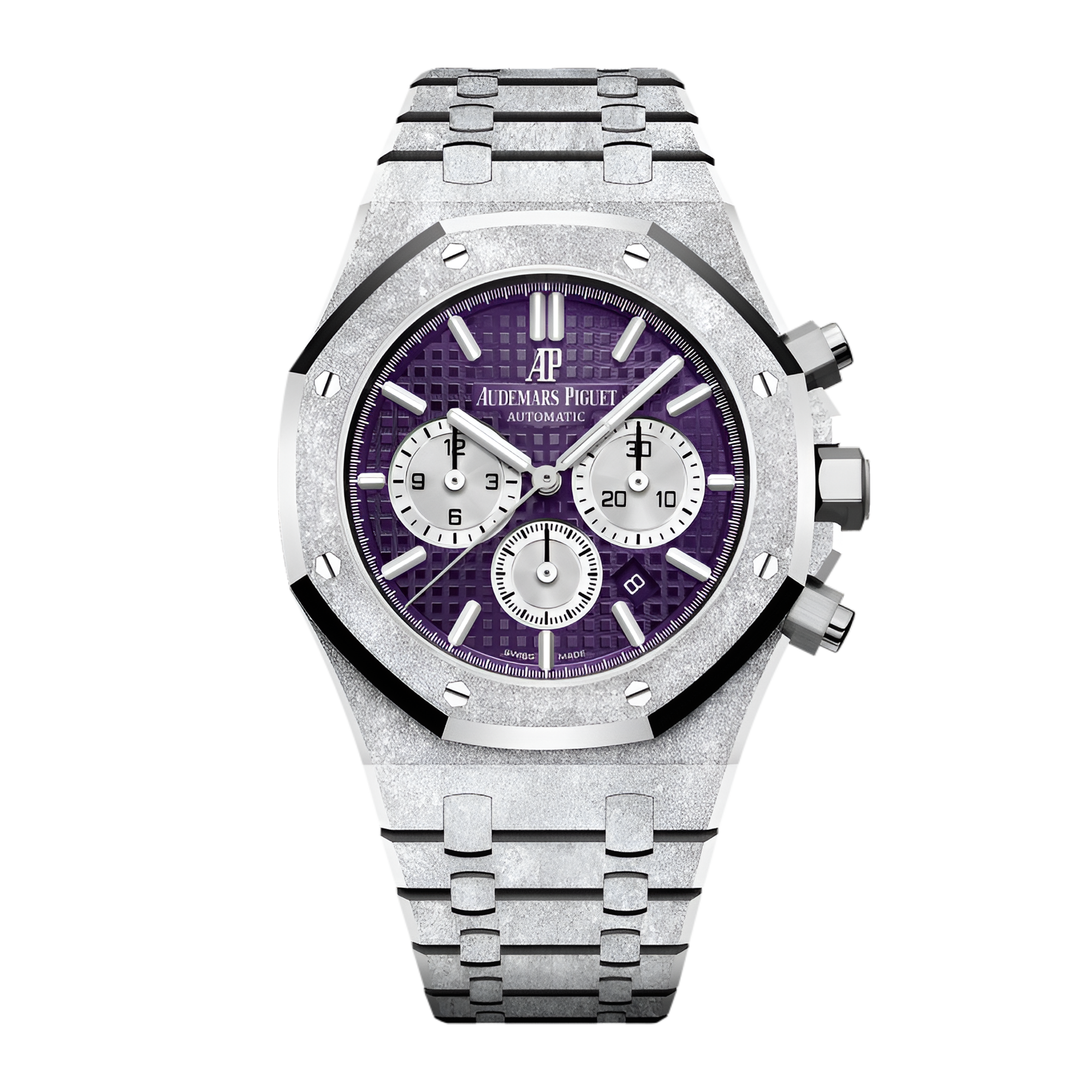 Royal Oak 41 Chronograph White Gold Purple Dial Product Image