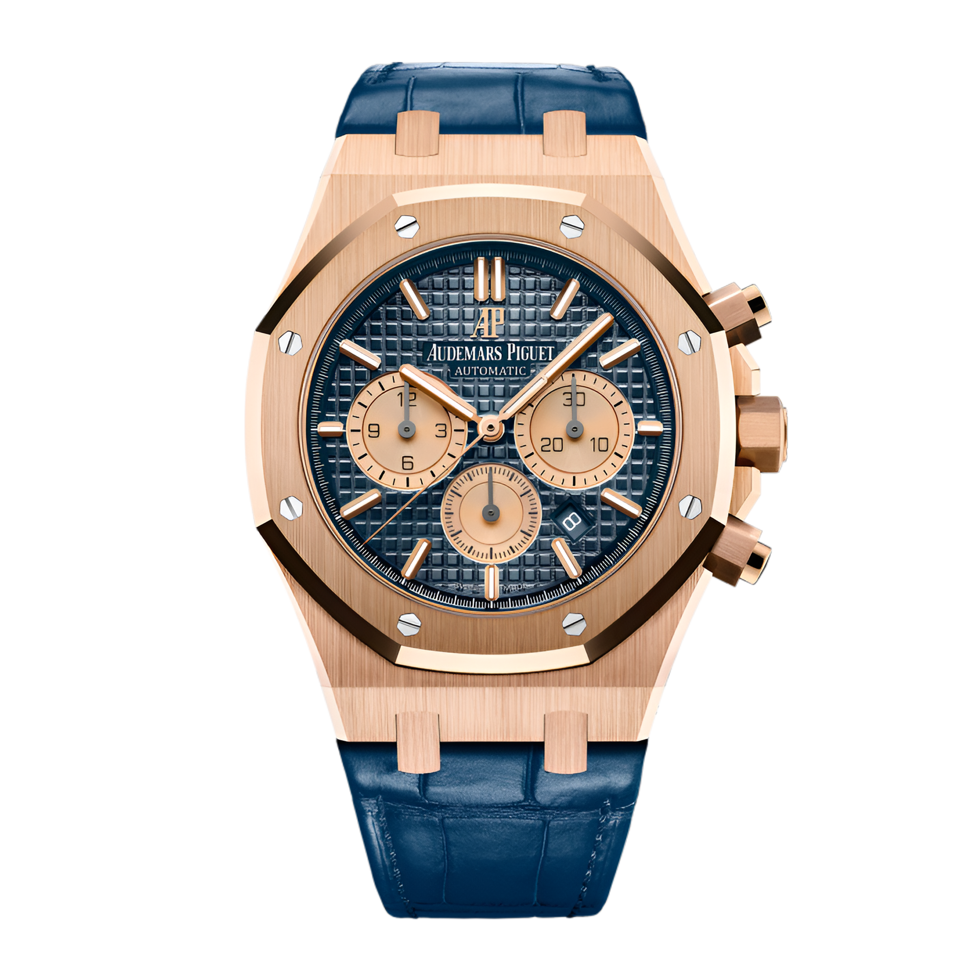 Royal Oak Chronograph Rose Gold Blue Dial 41mm Product Image