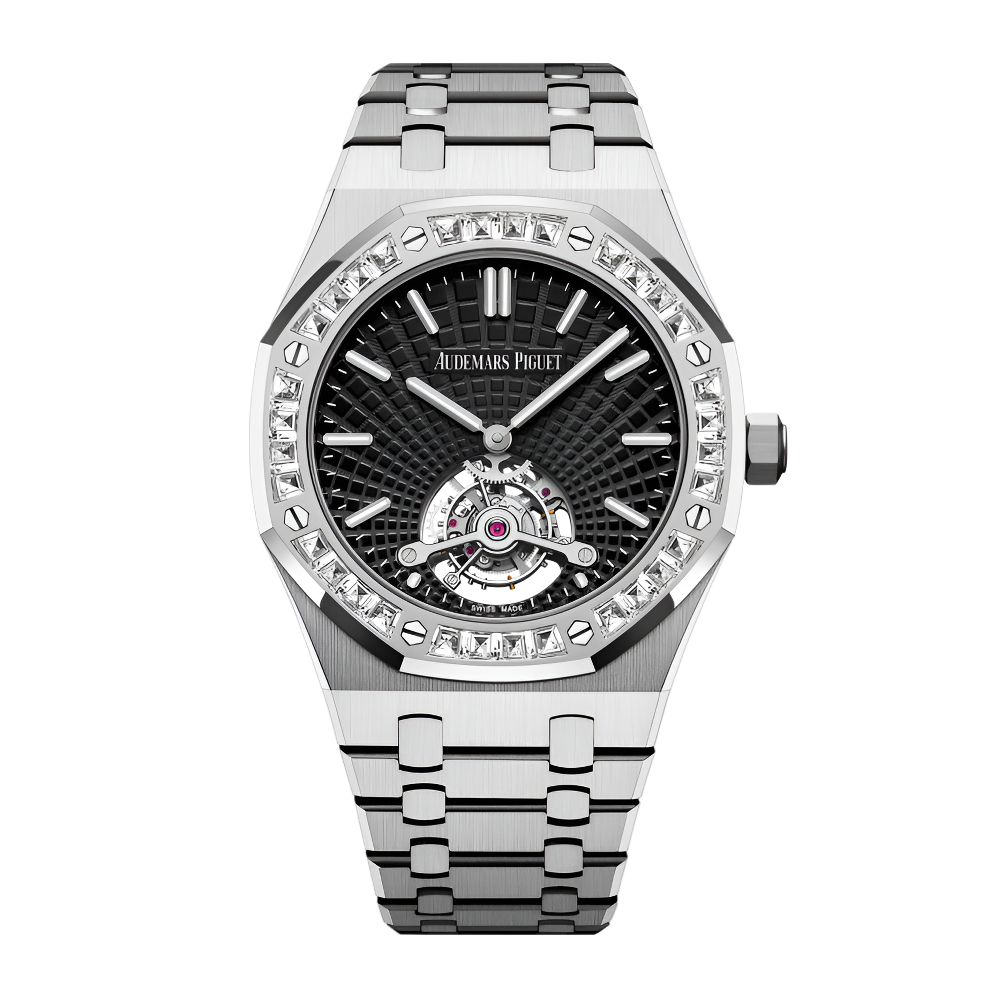 Royal Oak Ultra Thin Tourbillon White Gold Diamond Black Dial 41mm Product Image
