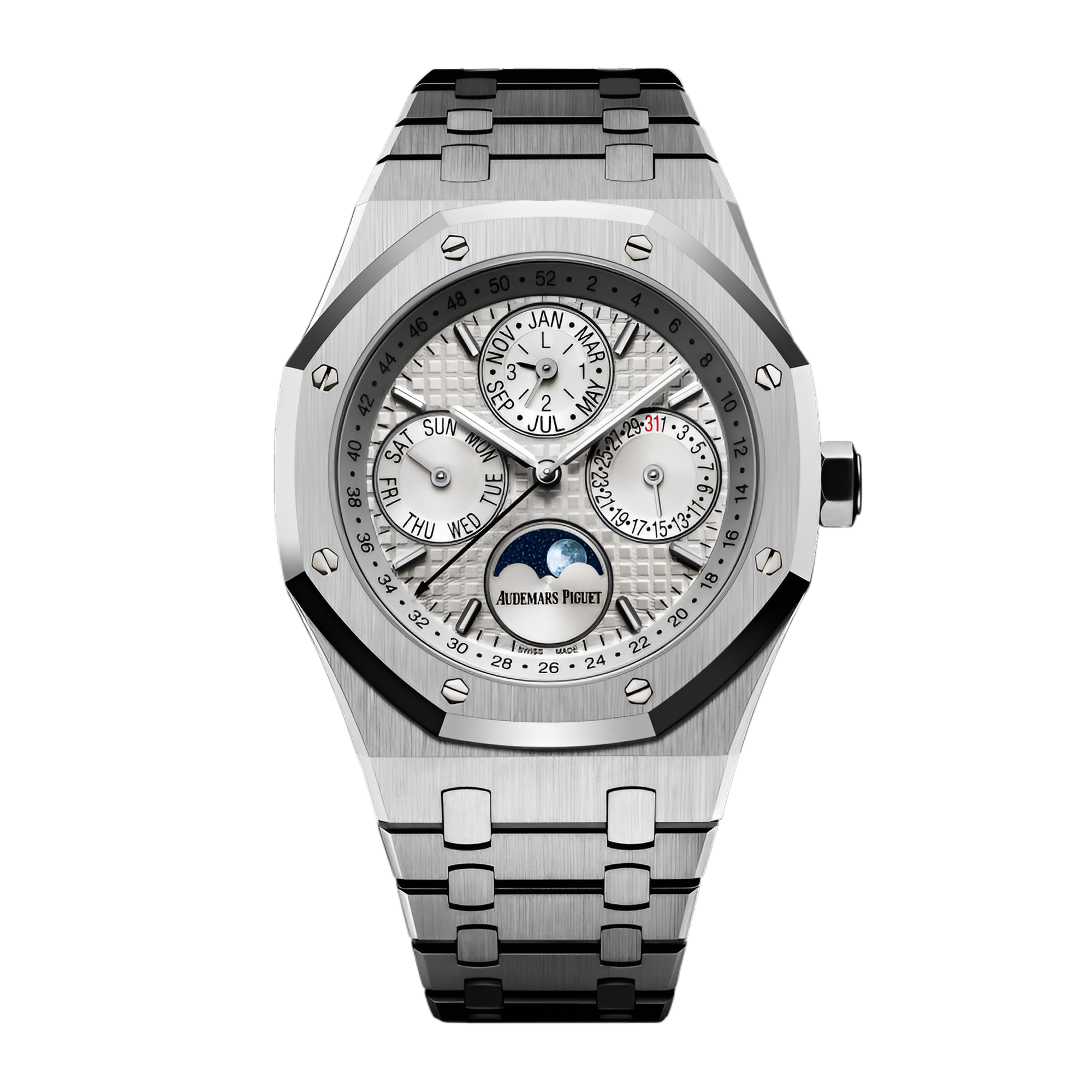 Royal Oak 41 Perpetual Calendar Stainless Steel Silver Dial Product Image