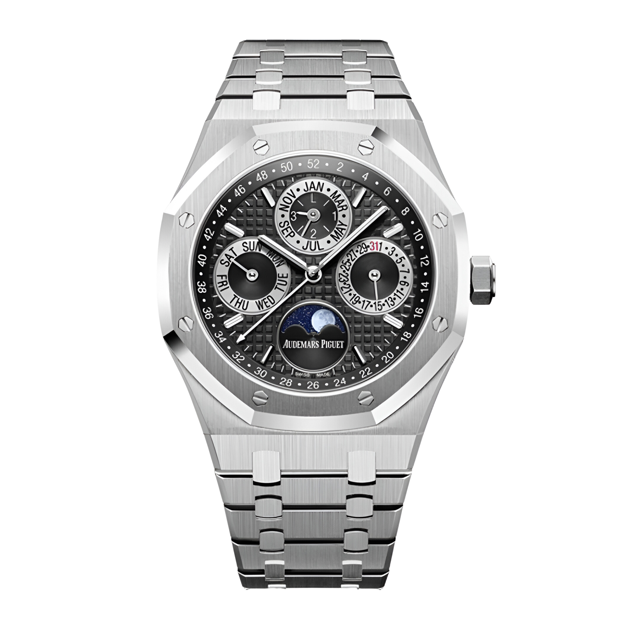 Royal Oak Perpetual Calendar Platinum Black Dial 41mm Product Image