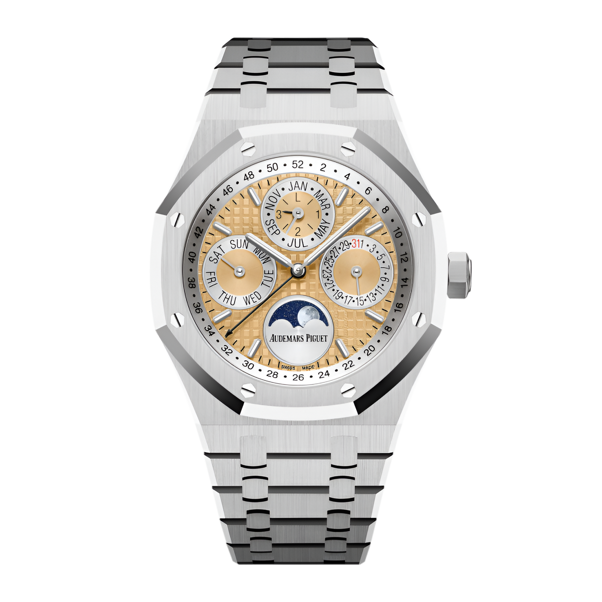 Royal Oak Perpetual Calendar Platinum Salmon Dial 41mm Limited to 20 Pcs Product Image
