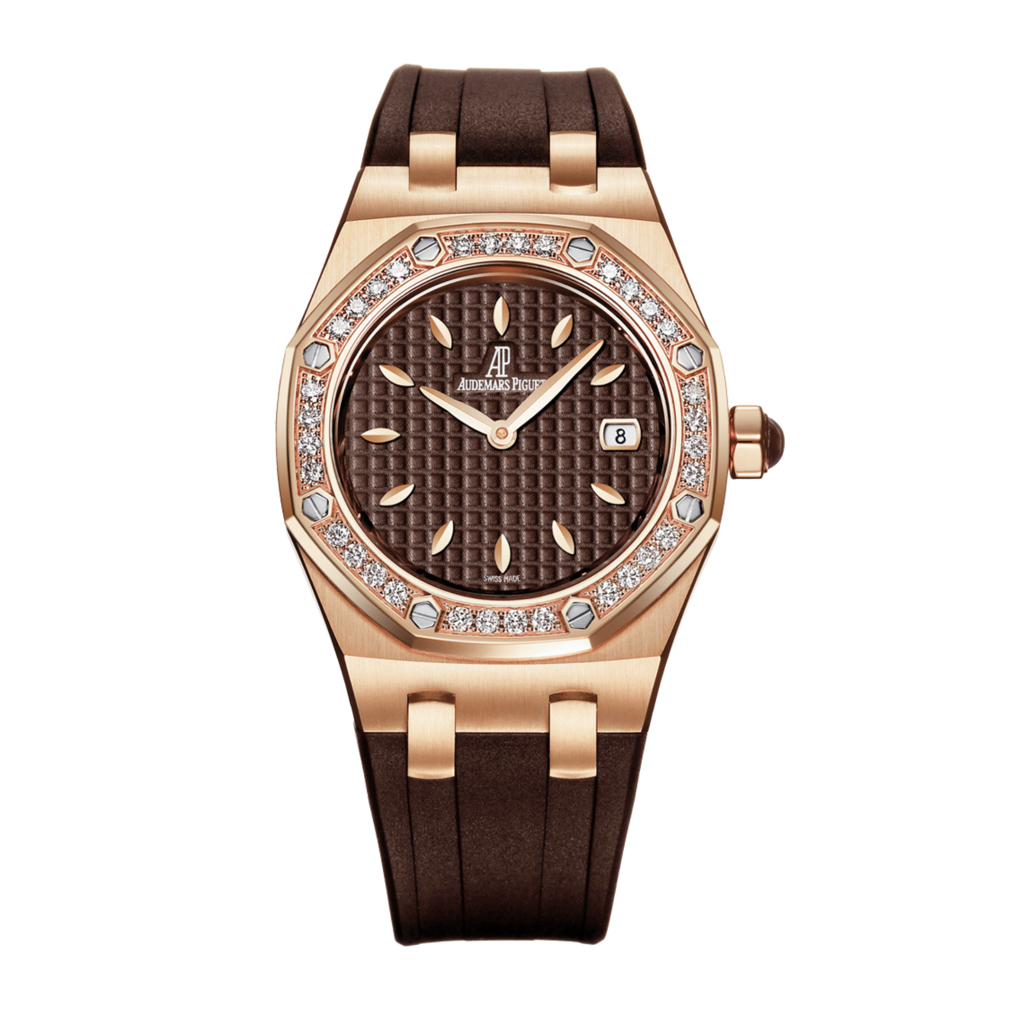 Royal Oak Rose Gold Diamond Brown Dial 33mm Product Image