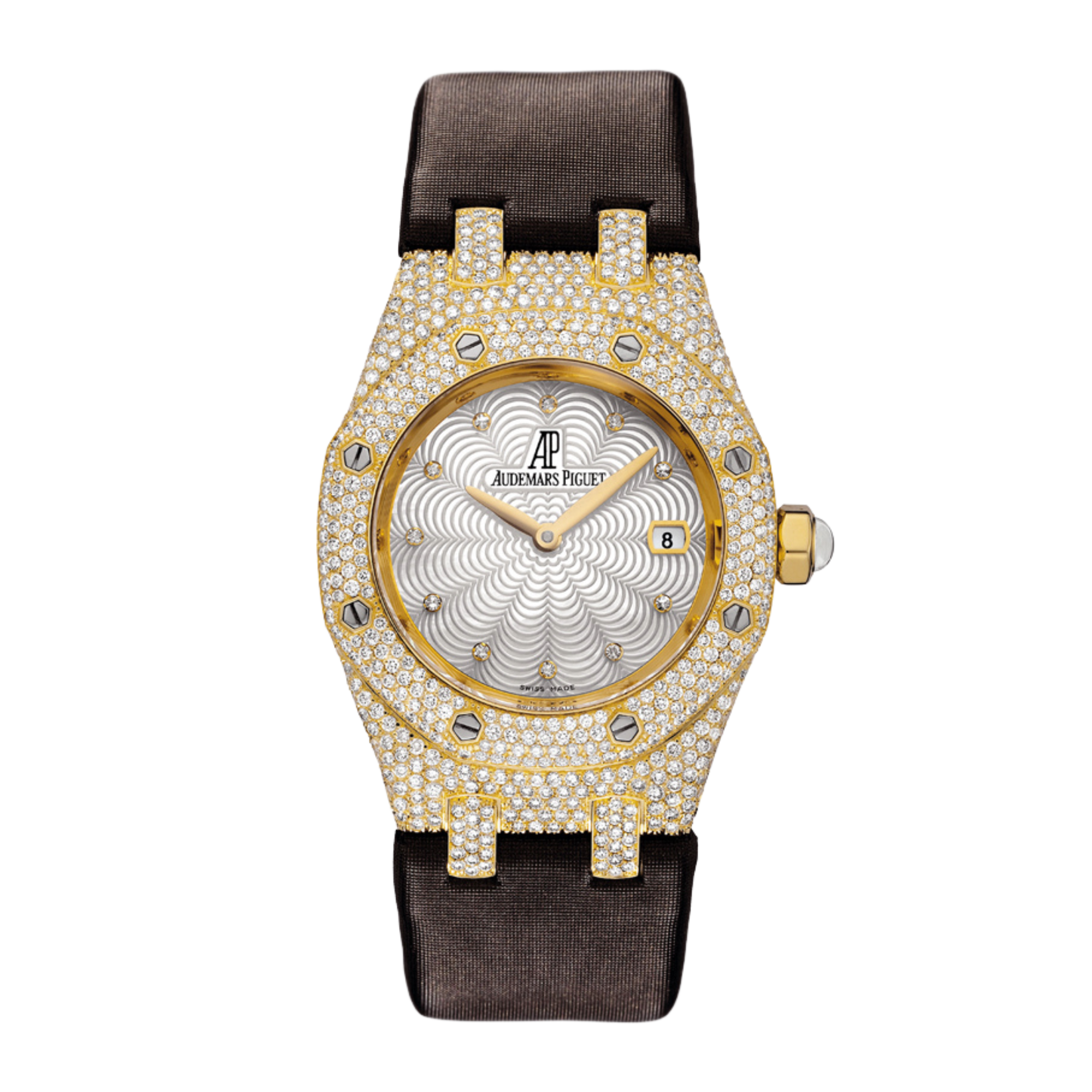 Royal Oak Yellow Gold Diamond White Dial 33mm Product Image