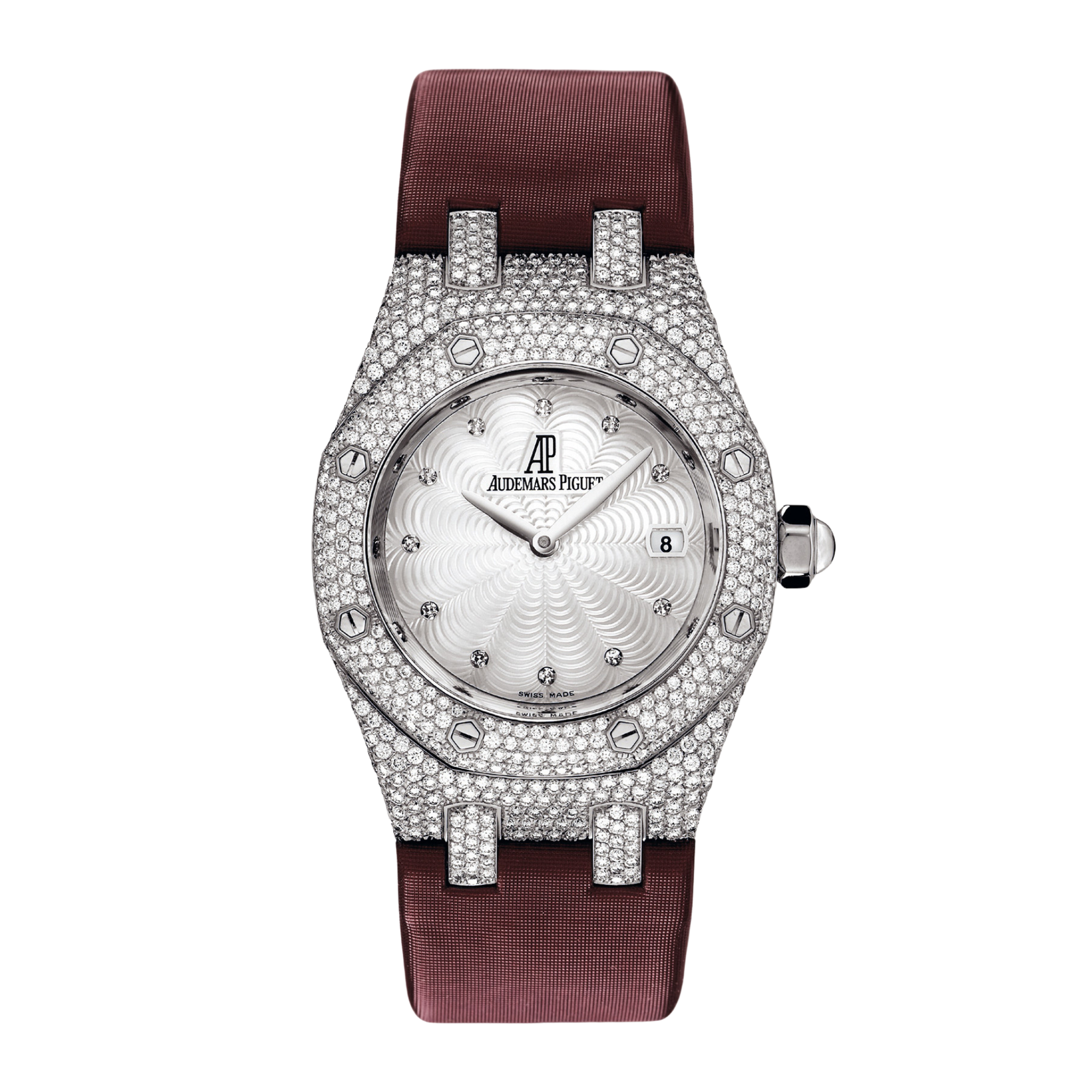 Royal Oak White Gold Diamond White Dial 33mm Product Image