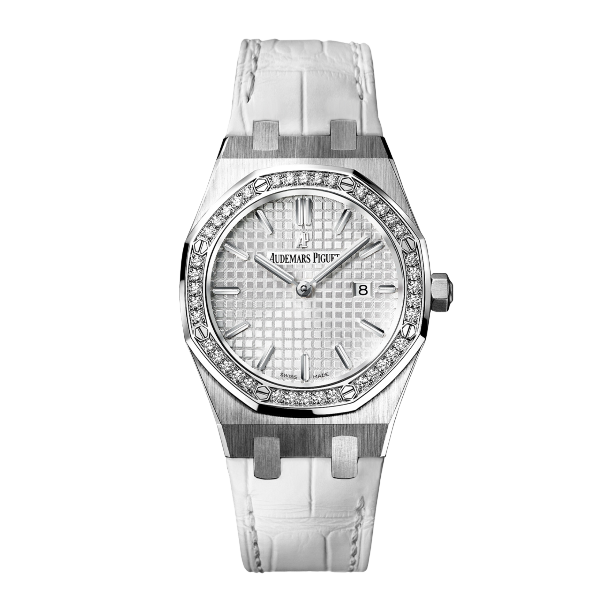 Royal Oak Steel Diamond Silver Dial 33mm Product Image