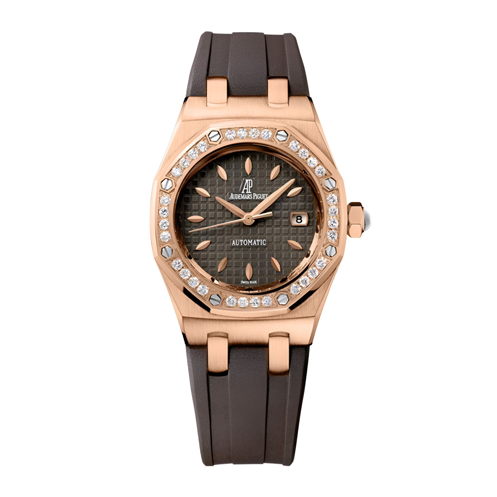 Royal Oak Rose Gold Diamond Brown Dial 33mm Product Image