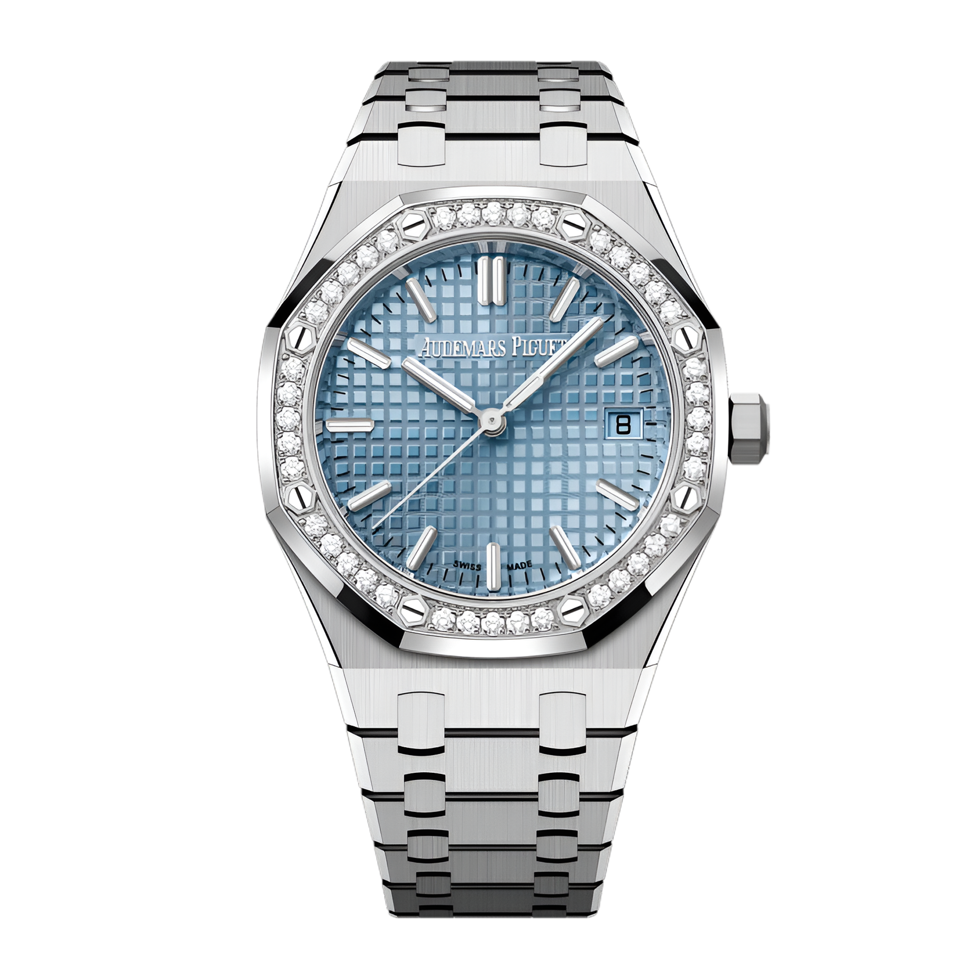 Royal Oak Steel Diamond Blue Dial 34mm Product Image