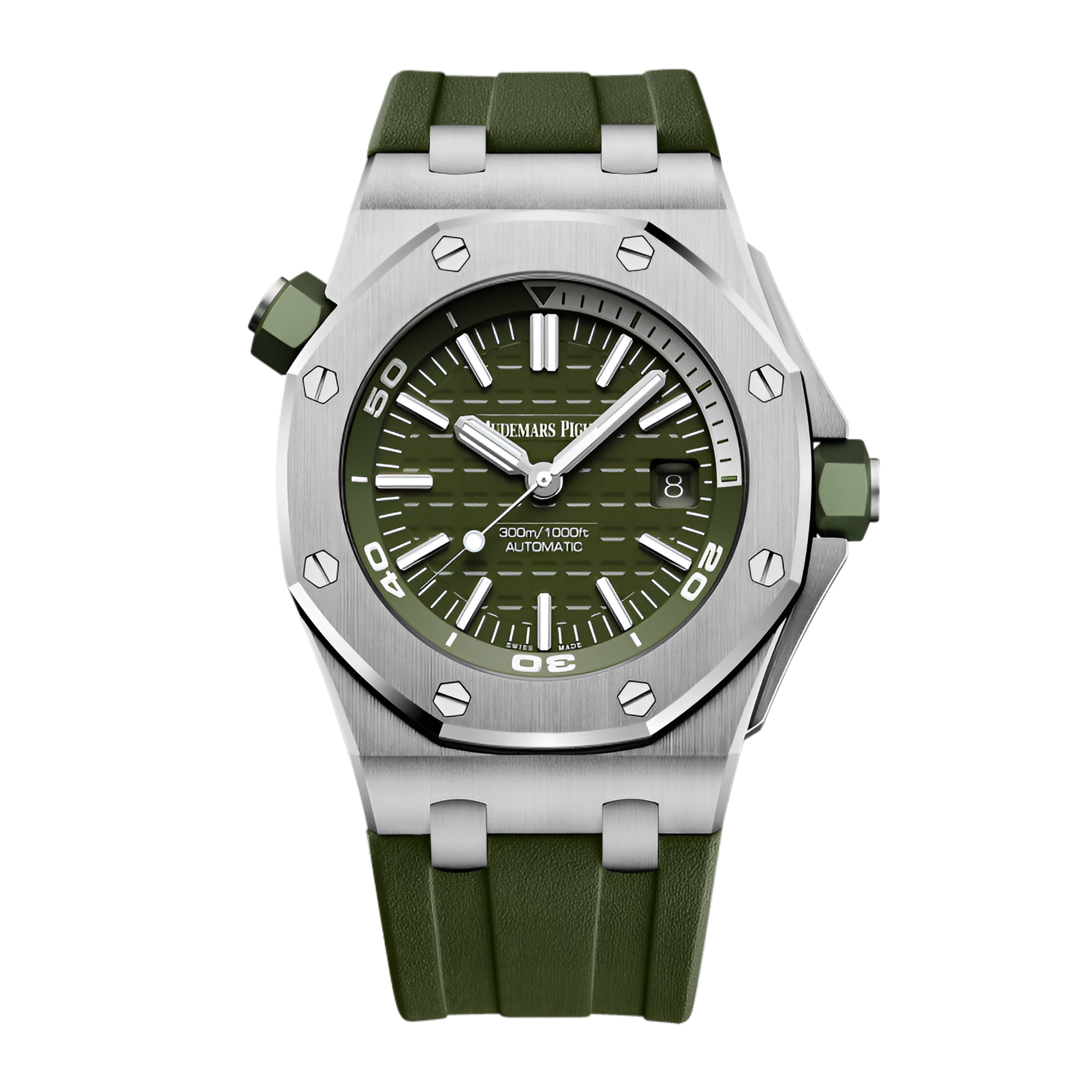 Audemars Piguet Royal Oak Offshore Diver Steel Blue Dial 42mm