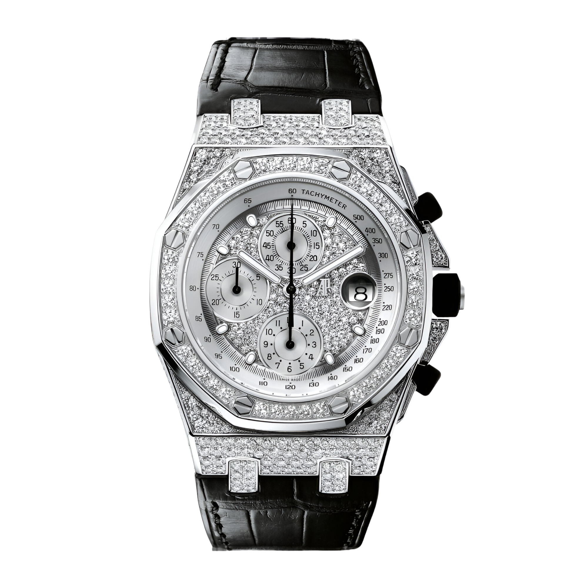 Royal Oak Offshore White Gold Diamond Pave Dial 42mm Product Image