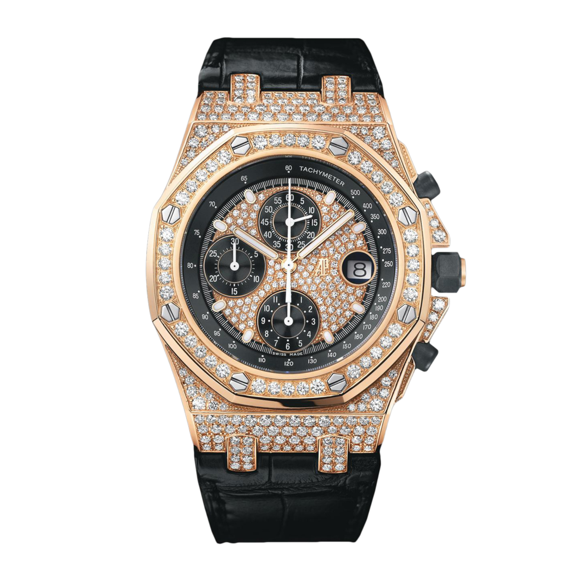 Royal Oak Offshore Rose Gold Diamond Pave Dial 42mm Product Image