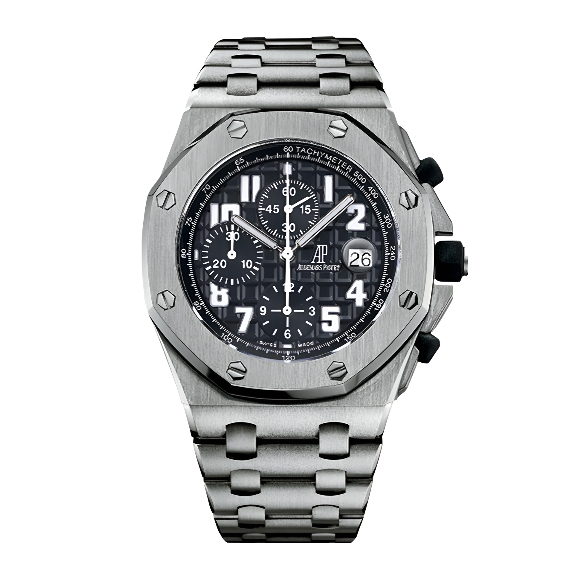 w*2様 VTG × TTGD / Mantis(Titanium Gray) Audemars Piguet Royal Oak Offshore Chronograph Titanium Black Dial