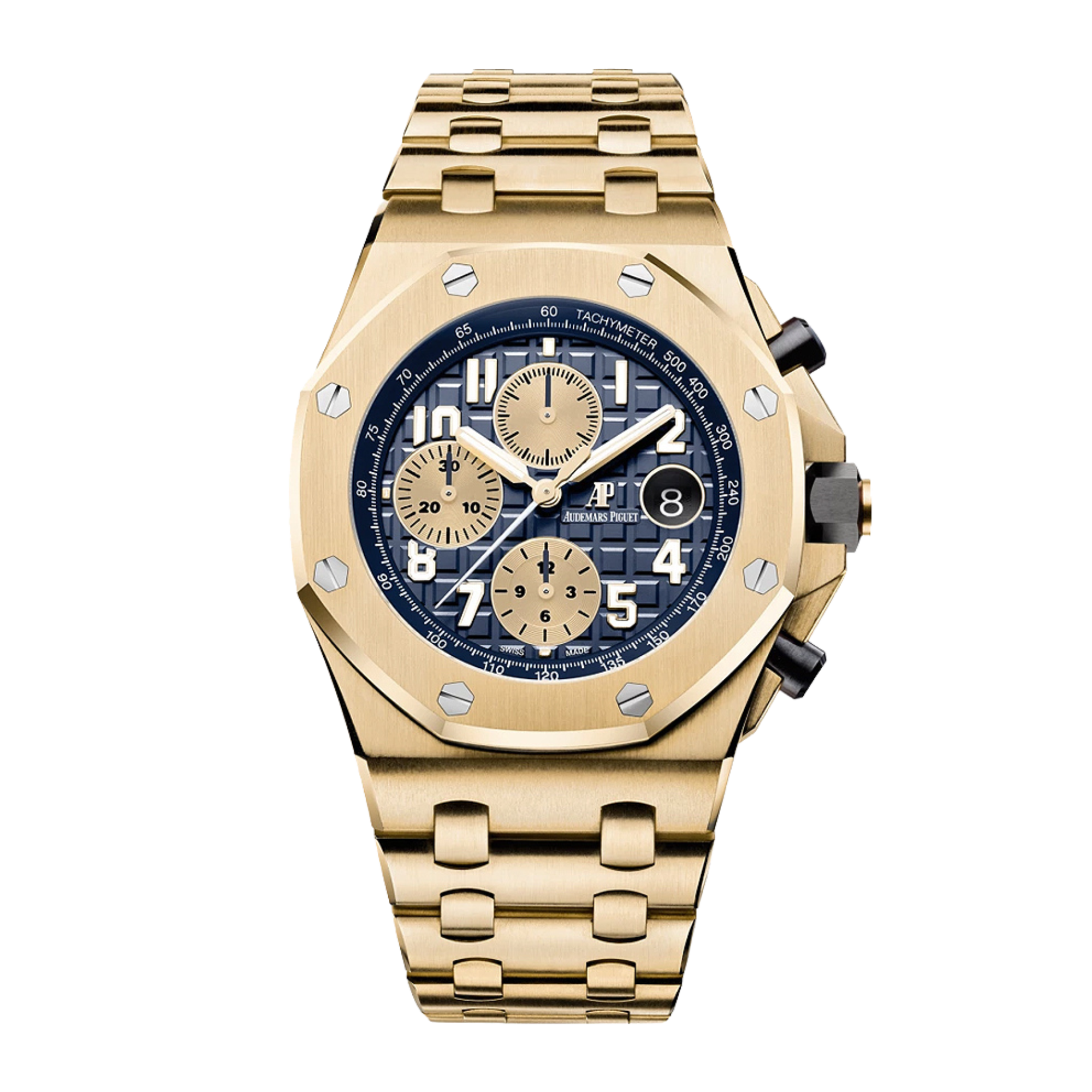 Royal Oak Offshore Yellow Gold Blue Dial 42mm Product Image