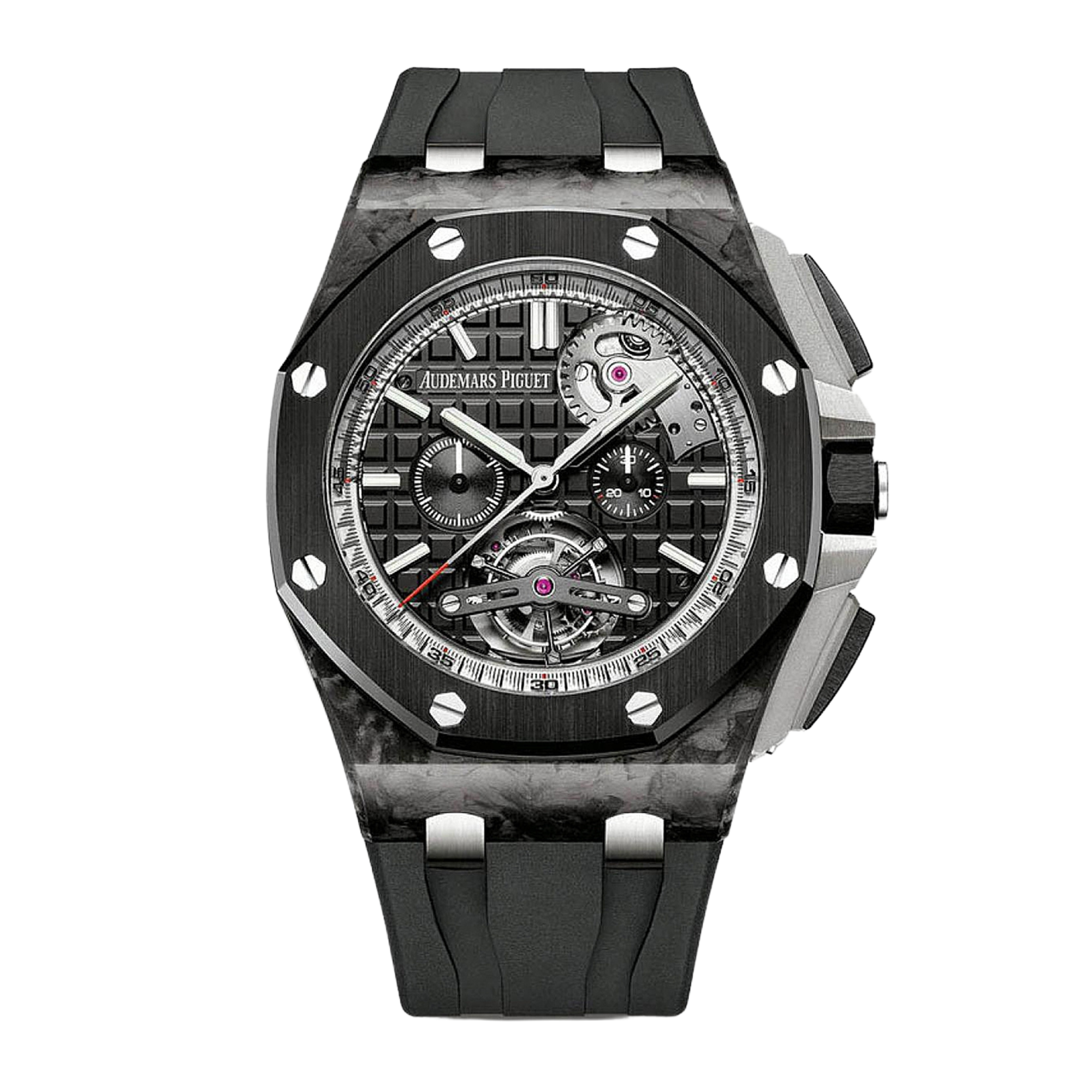 Royal Oak Offshore Tourbillon Chronograph Carbon Black Dial 44mm Product Image