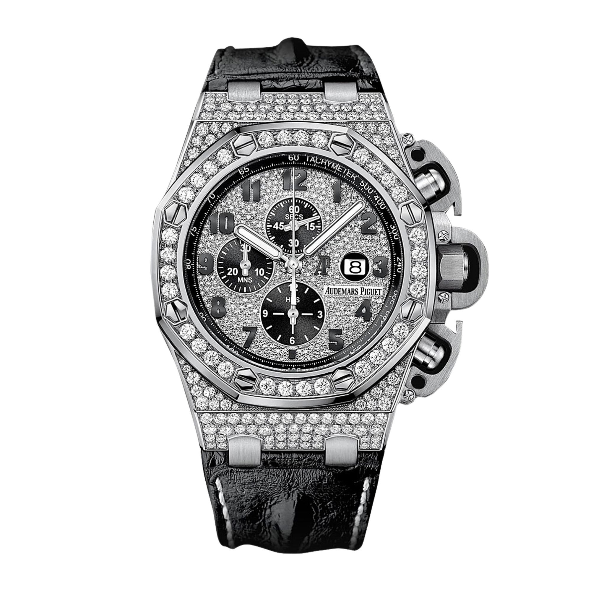Royal Oak Offshore 48 White Gold Diamond Pave Dial Product Image