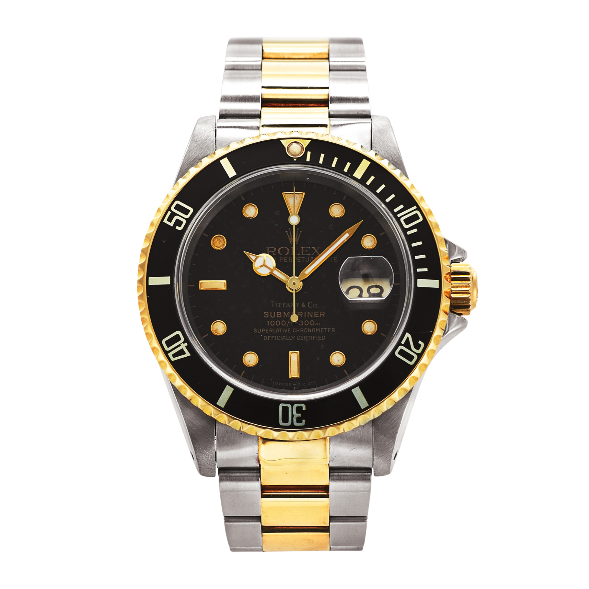 Submariner Date "Black Tiffany Tritium" Yellow Gold & Steel Black Dial 40mm Product Image