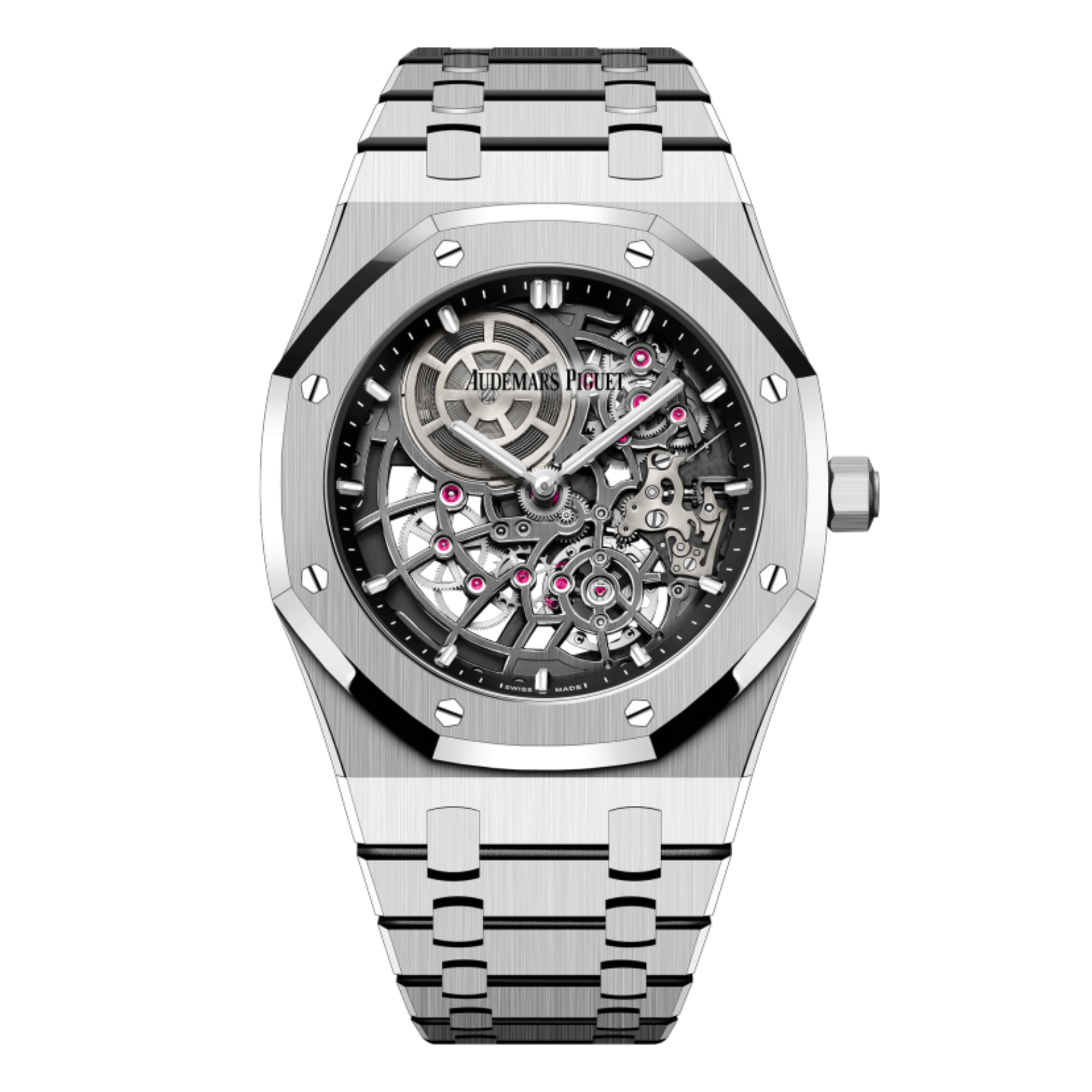 Royal Oak 39 "Jumbo" Extra Thin Openworked White Gold Product Image