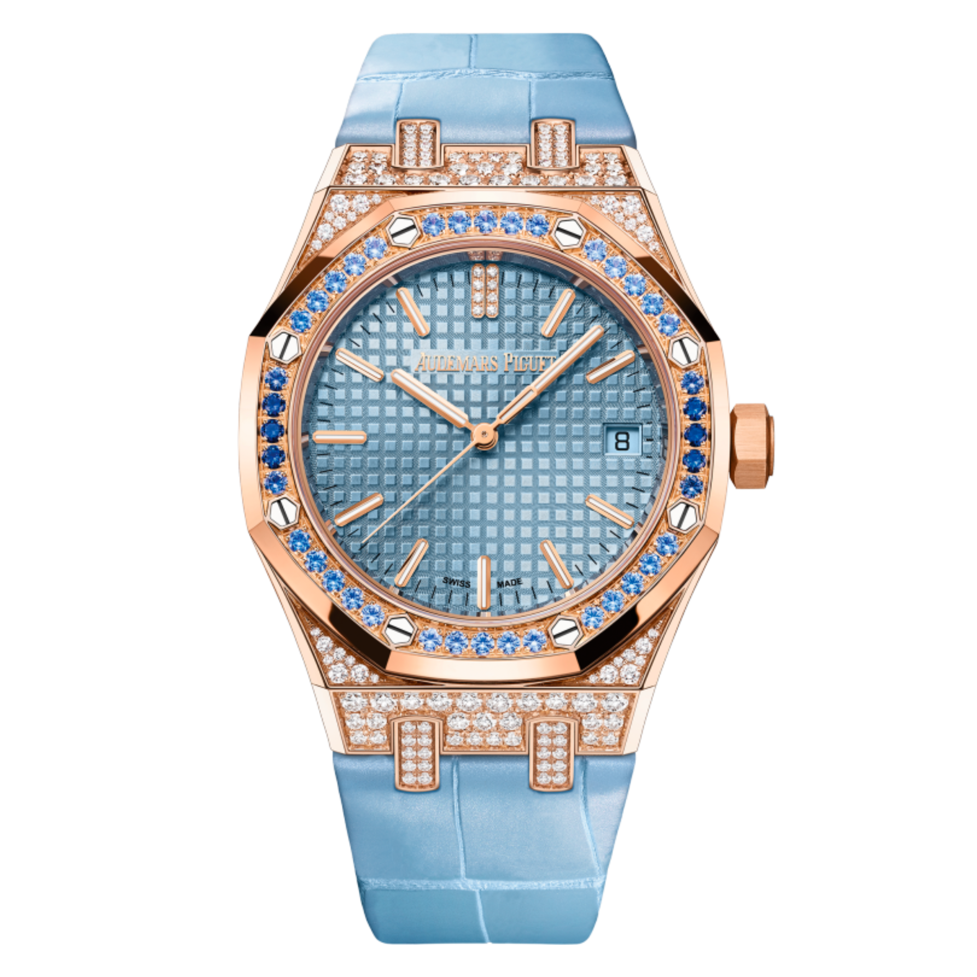 Royal Oak Selfwinding Rose Gold Diamond Blue Dial 37mm Product Image