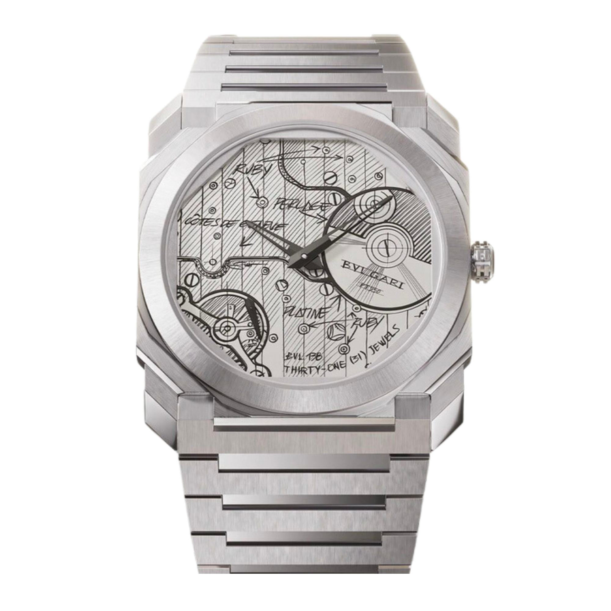 Octo Finissimo "Sketch" 1th Anniversary Steel 40mm Product Image