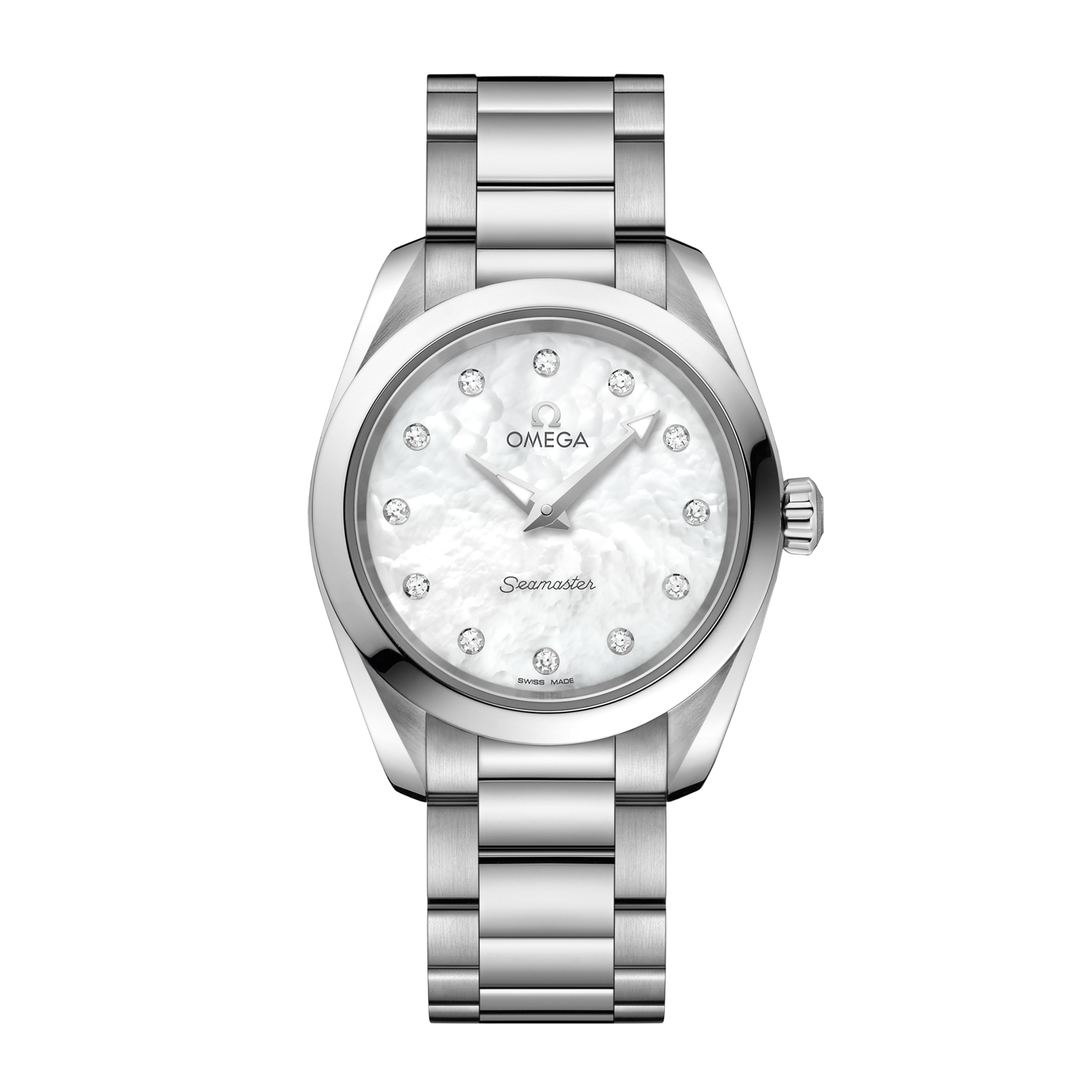 Aqua Terra Quartz Steel Mother of Pearl Dial 28mm Product Image