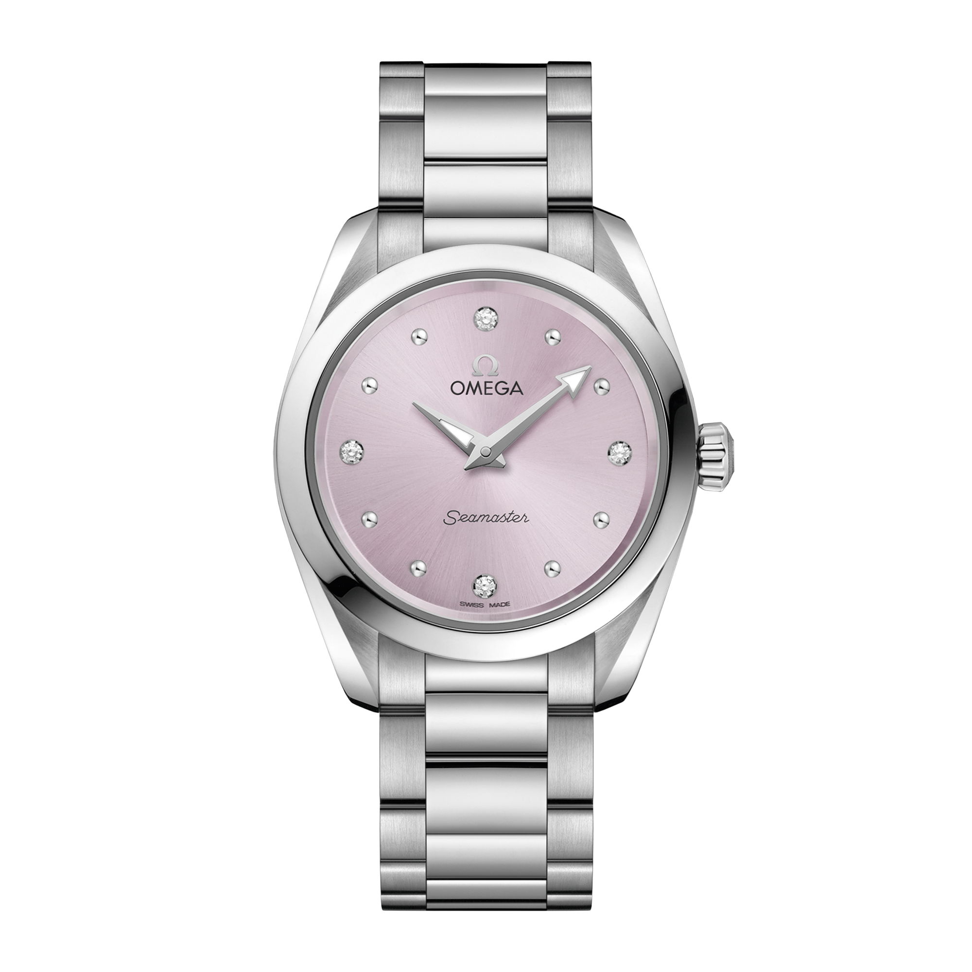 Aqua Terra Quartz Steel Purple Dial 28mm Product Image