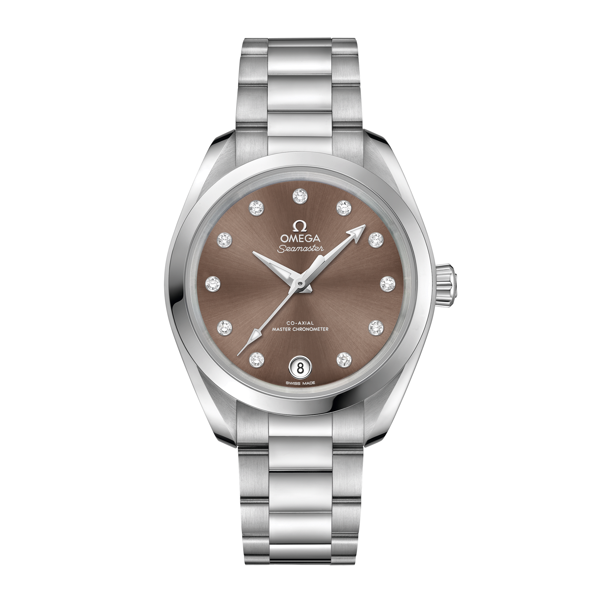 Aqua Terra Steel Brown Dial 34mm Product Image