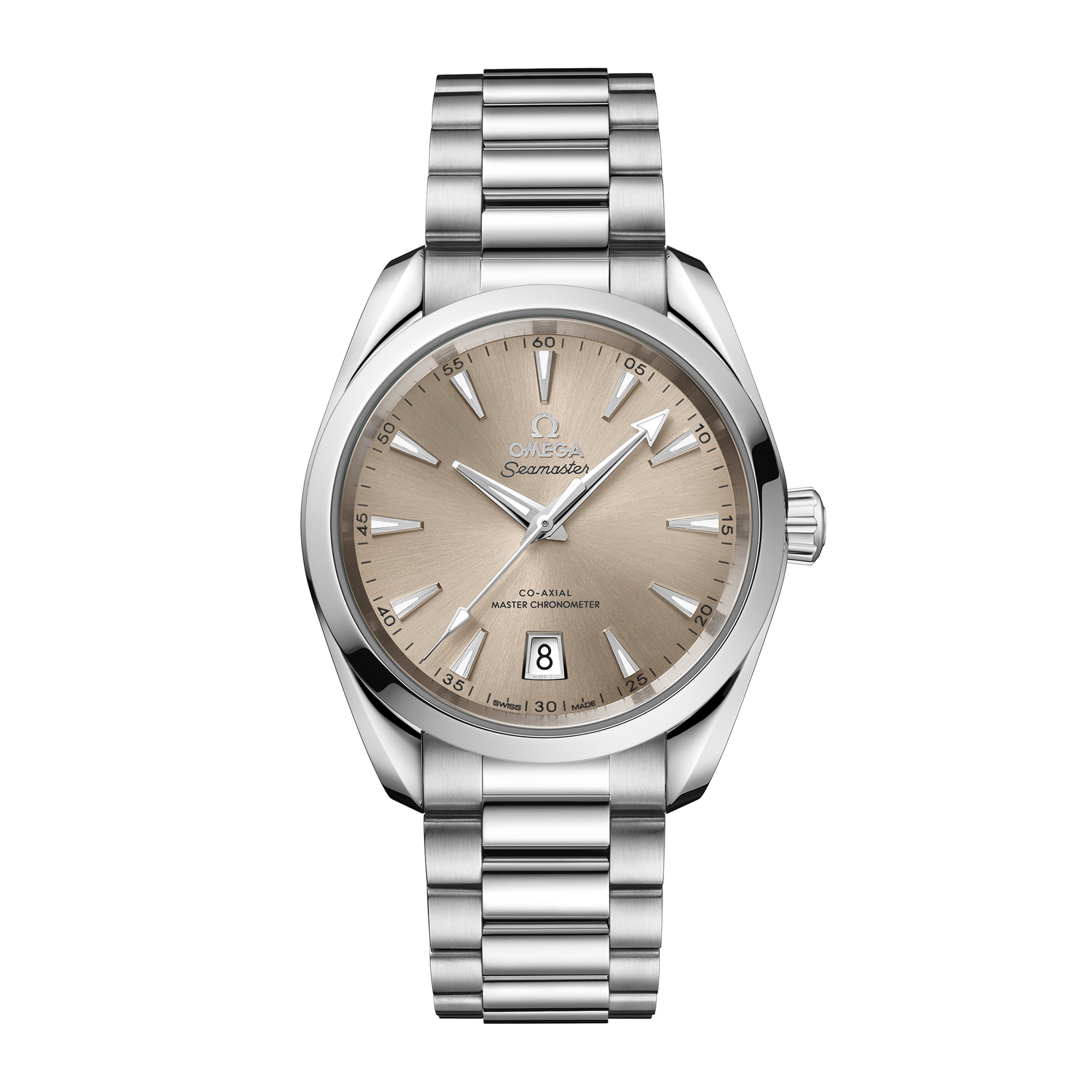 Aqua Terra Steel Beige Dial 38mm Product Image