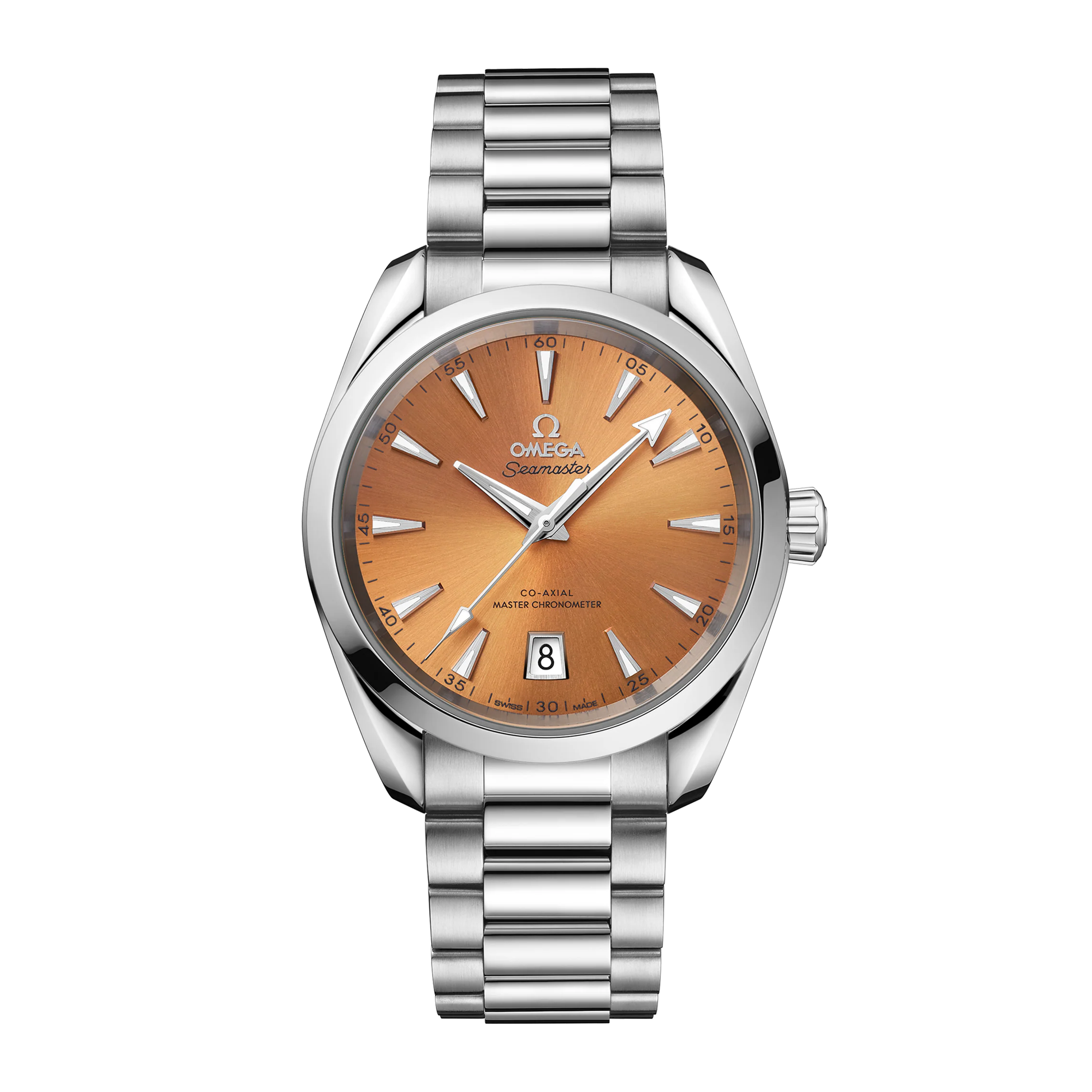 Aqua Terra Steel Orange Dial 38mm Product Image