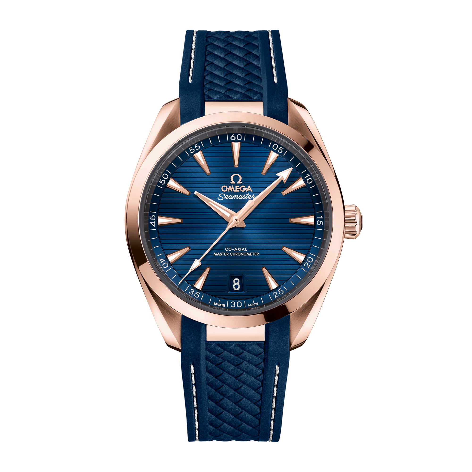 Aqua Terra Rose Gold Blue Dial 41mm Product Image