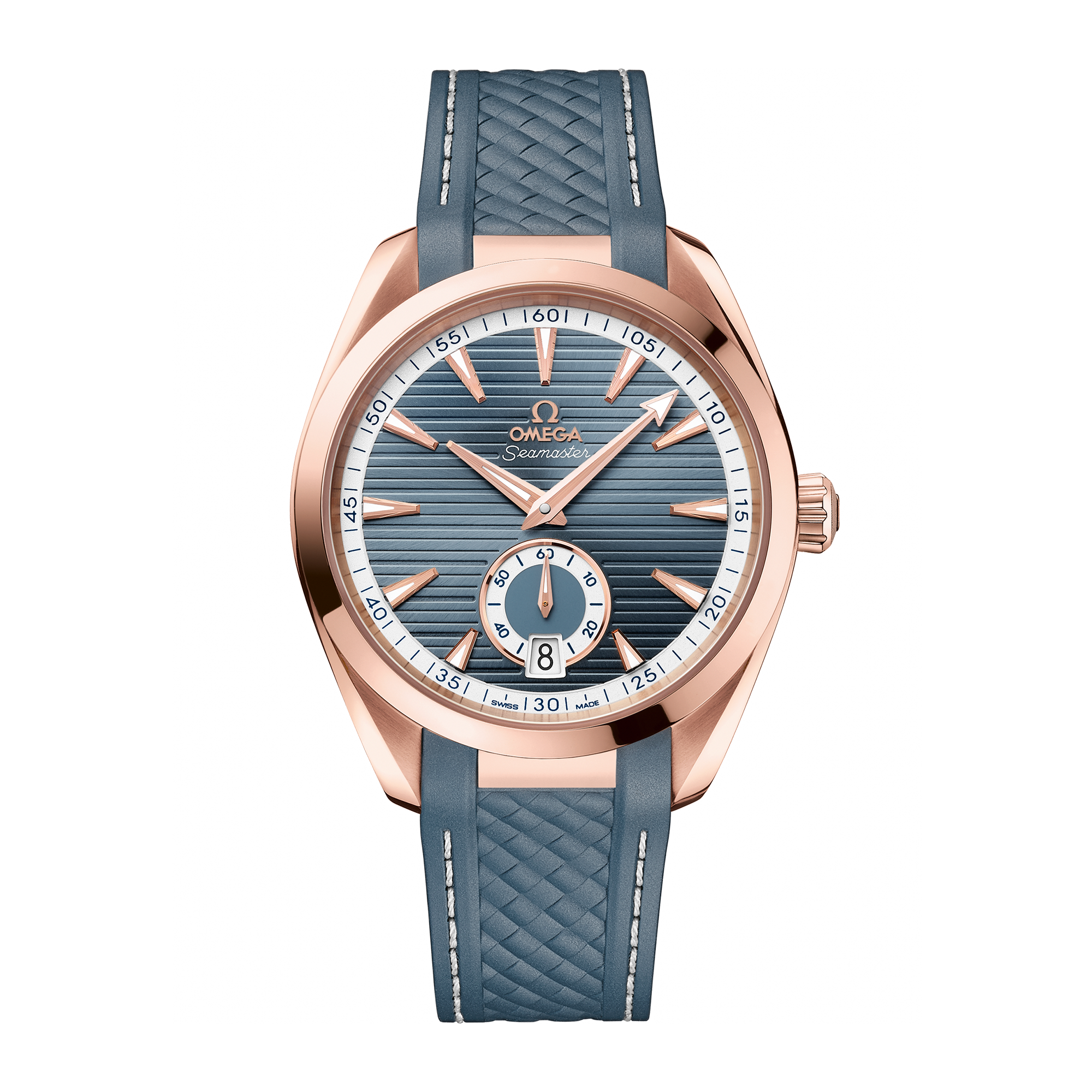 Aqua Terra Small Seconds Rose Gold Blue Dial 41mm Product Image