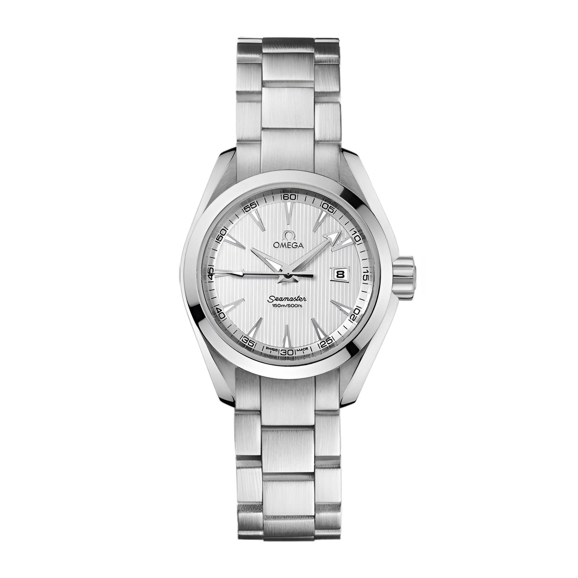 Aqua Terra Quartz Steel Silver Dial 30mm Product Image