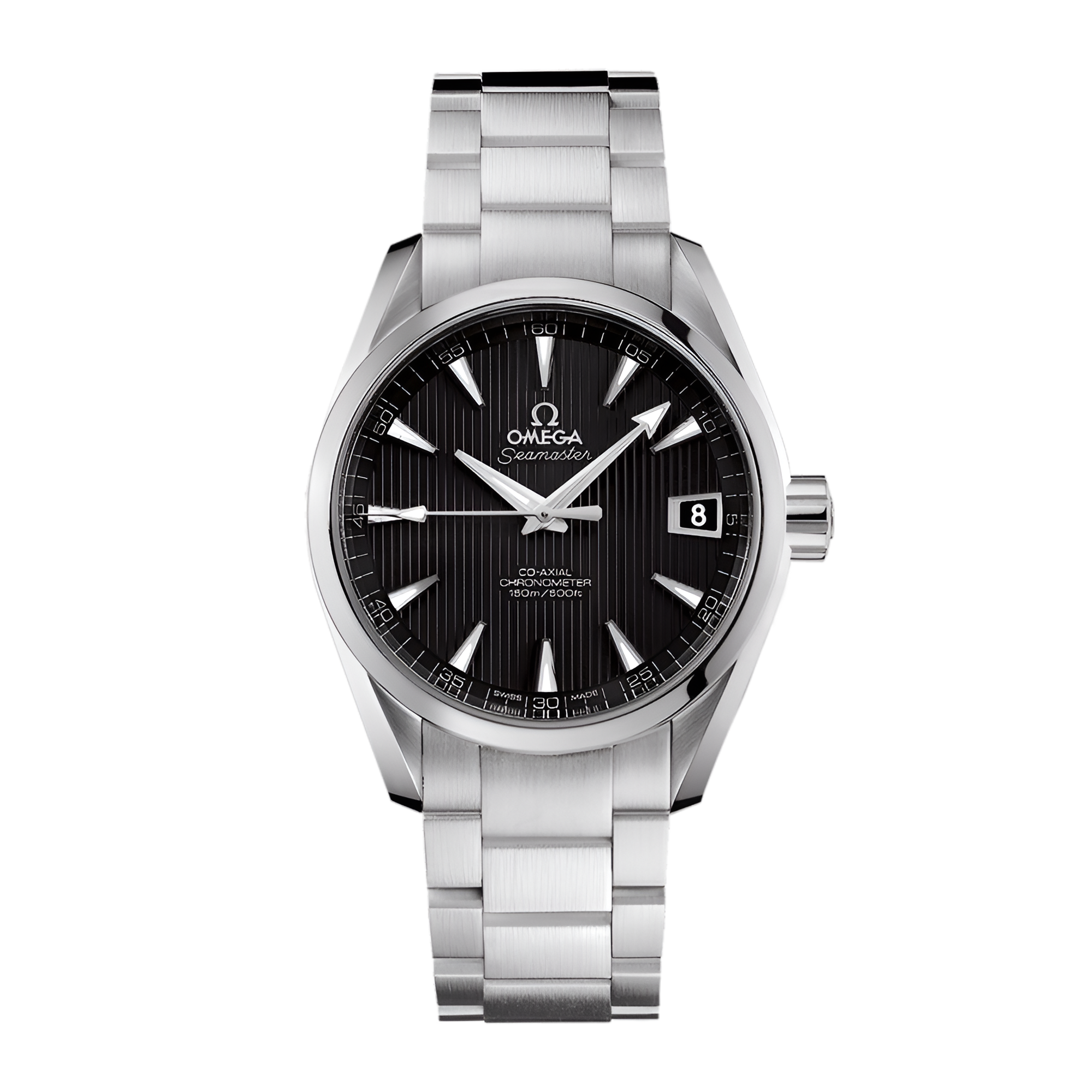 Aqua Terra Steel Black Dial 38mm Product Image