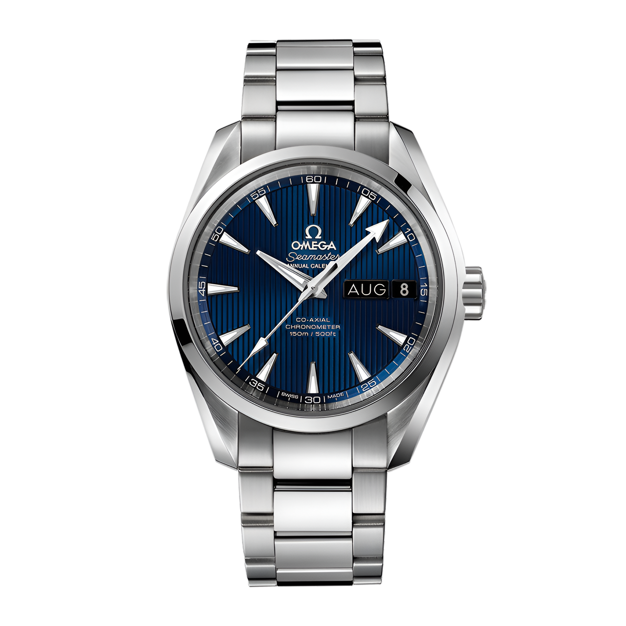 Aqua Terra Annual Calendar Steel Blue Dial 38mm Product Image