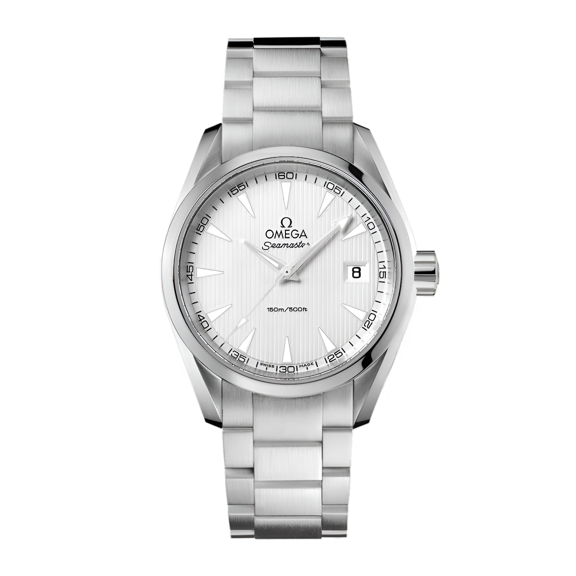 Aqua Terra Quartz Steel Silver Dial 38mm Product Image