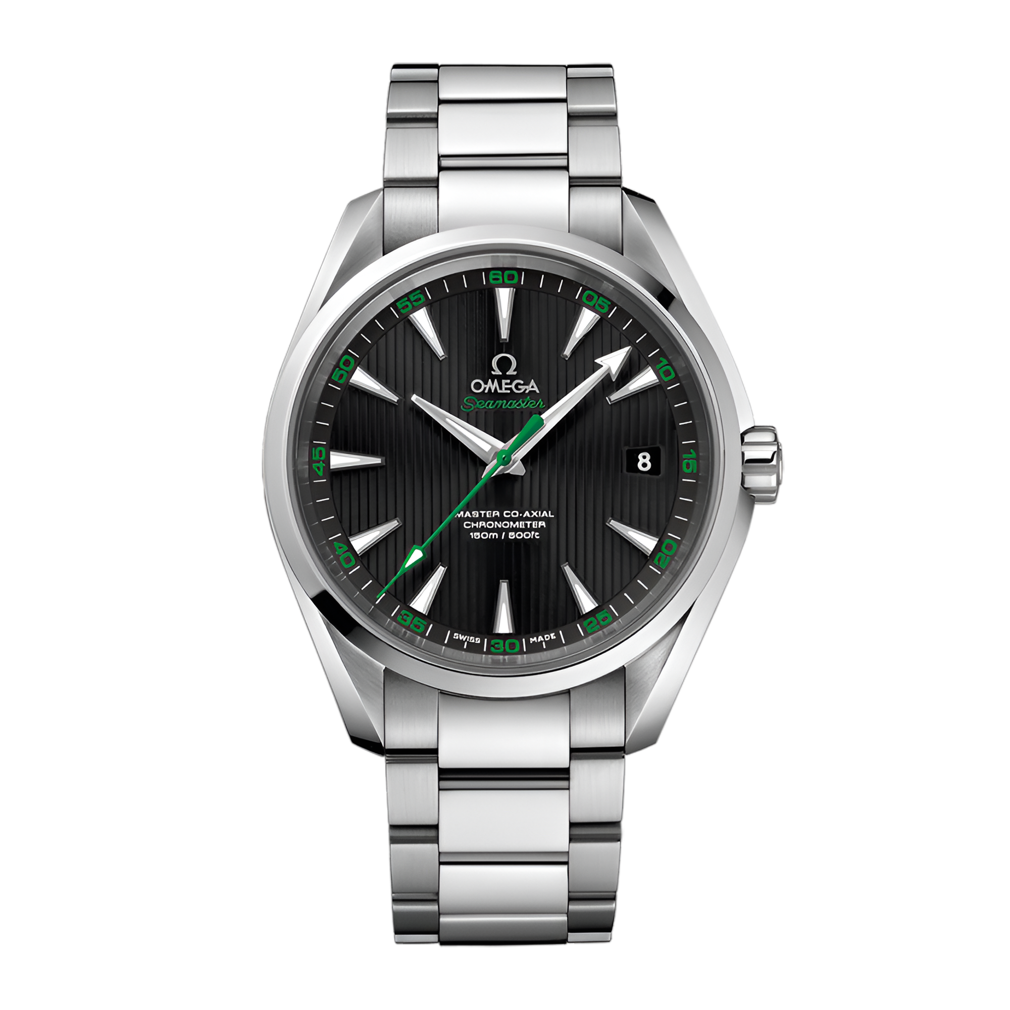 Aqua Terra Steel Black Dial 41mm Product Image