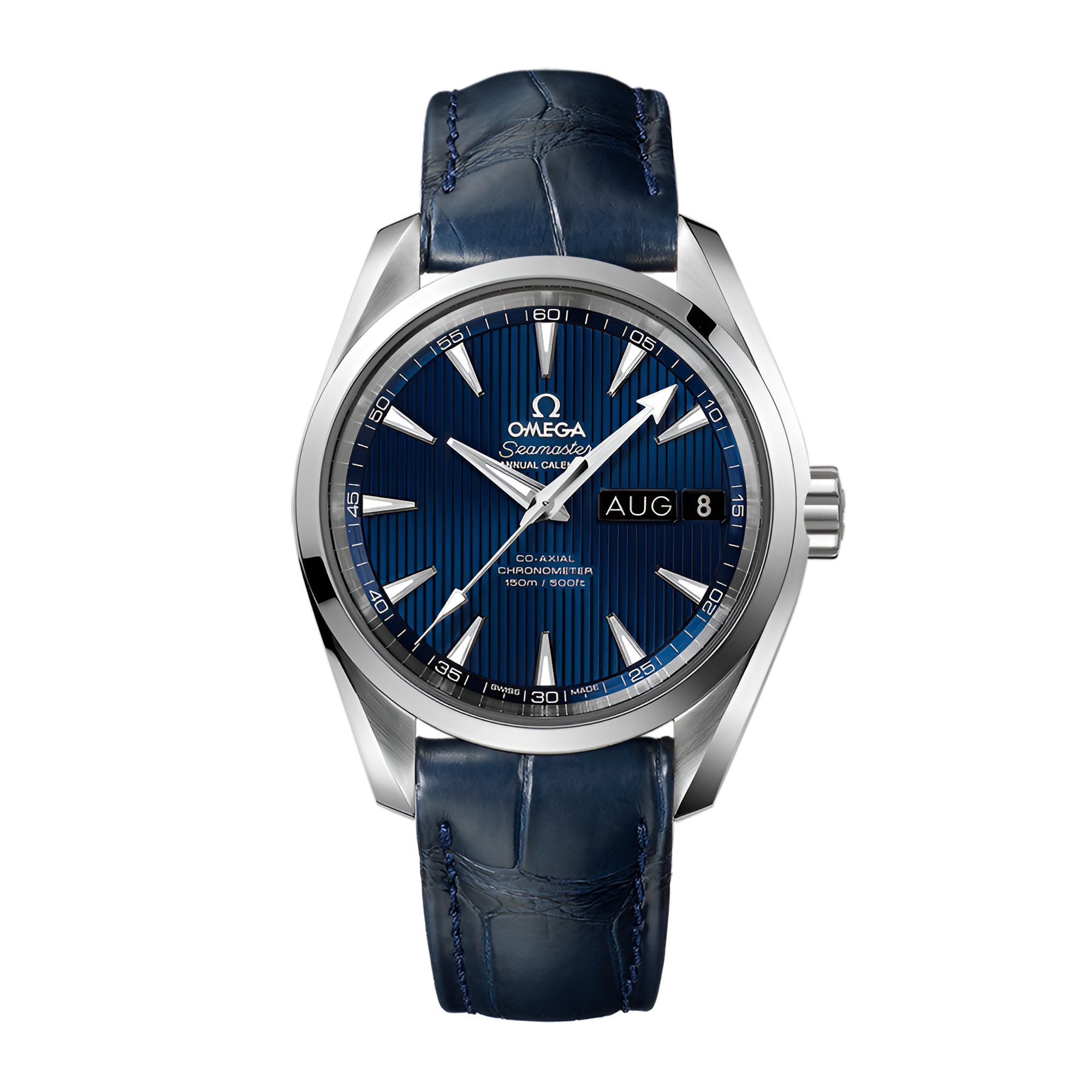 Aqua Terra Annual Calendar Steel Blue Dial 38mm Product Image