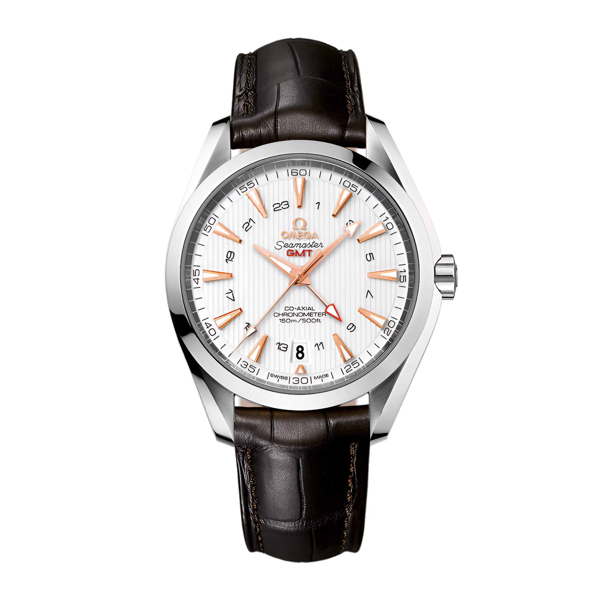 Aqua Terra GMT Steel Silver Dial 43mm Product Image