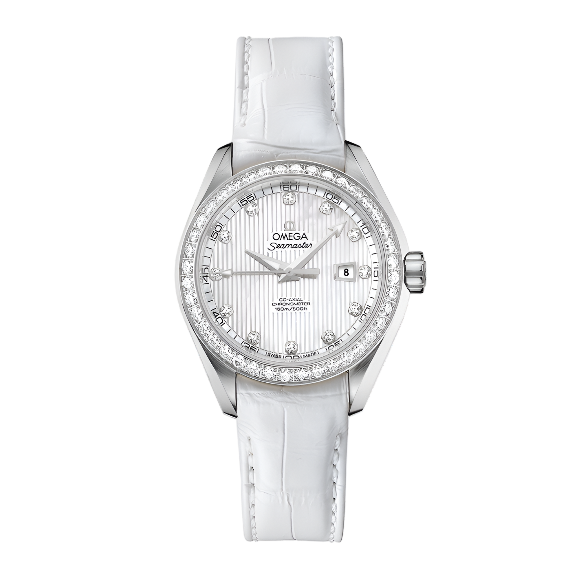 Aqua Terra Steel Diamond Mother of Pearl Dial 34mm Product Image