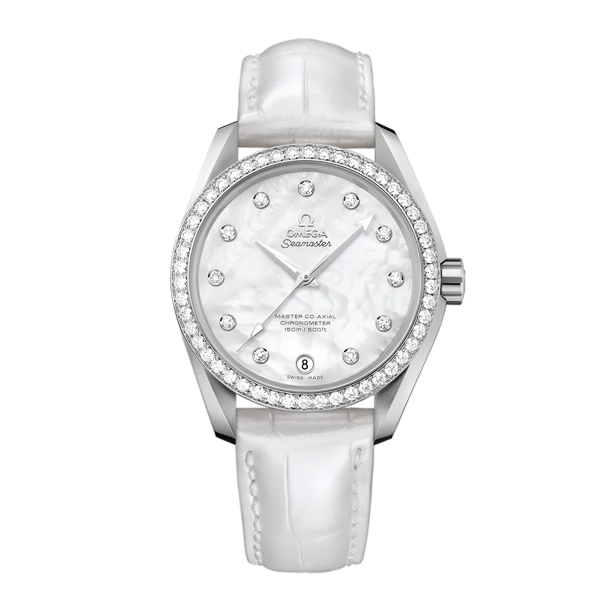 Aqua Terra Steel Diamond Mother of Pearl Dial 38mm Product Image