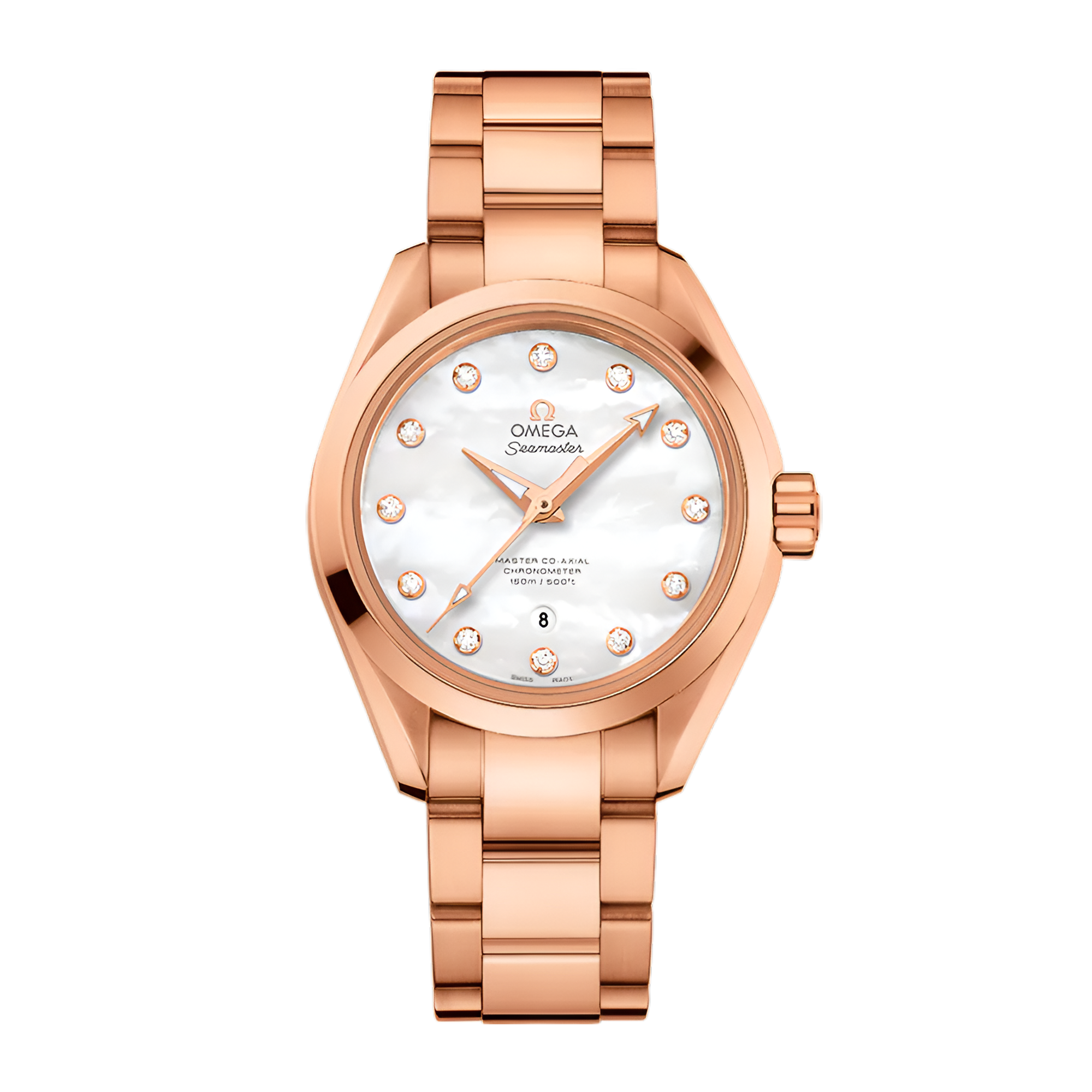 Aqua Terra Sedna Gold White Dial 34mm Product Image