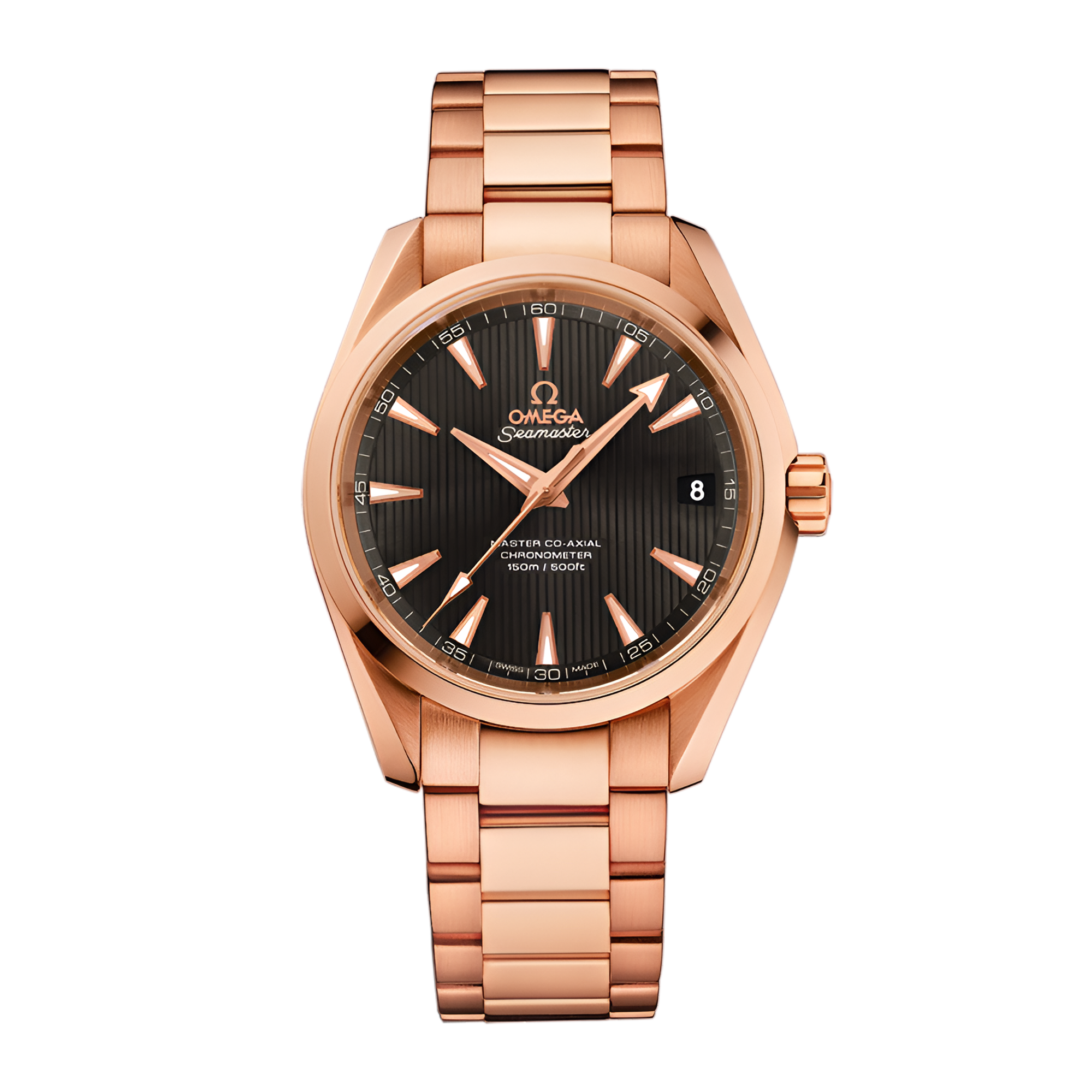 Aqua Terra Rose Gold Grey Dial 38mm Product Image