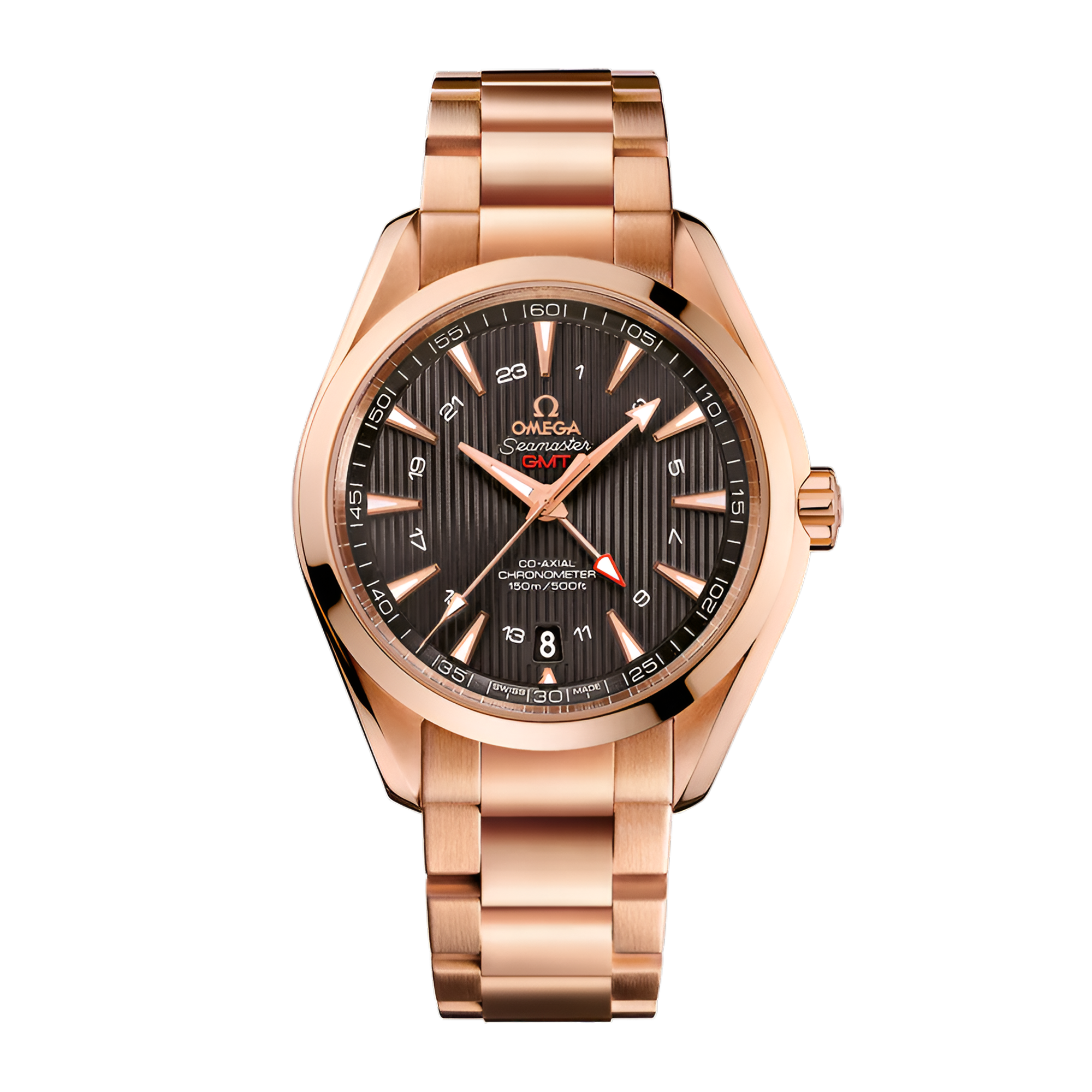 Aqua Terra Rose Gold Grey Dial 43mm Product Image