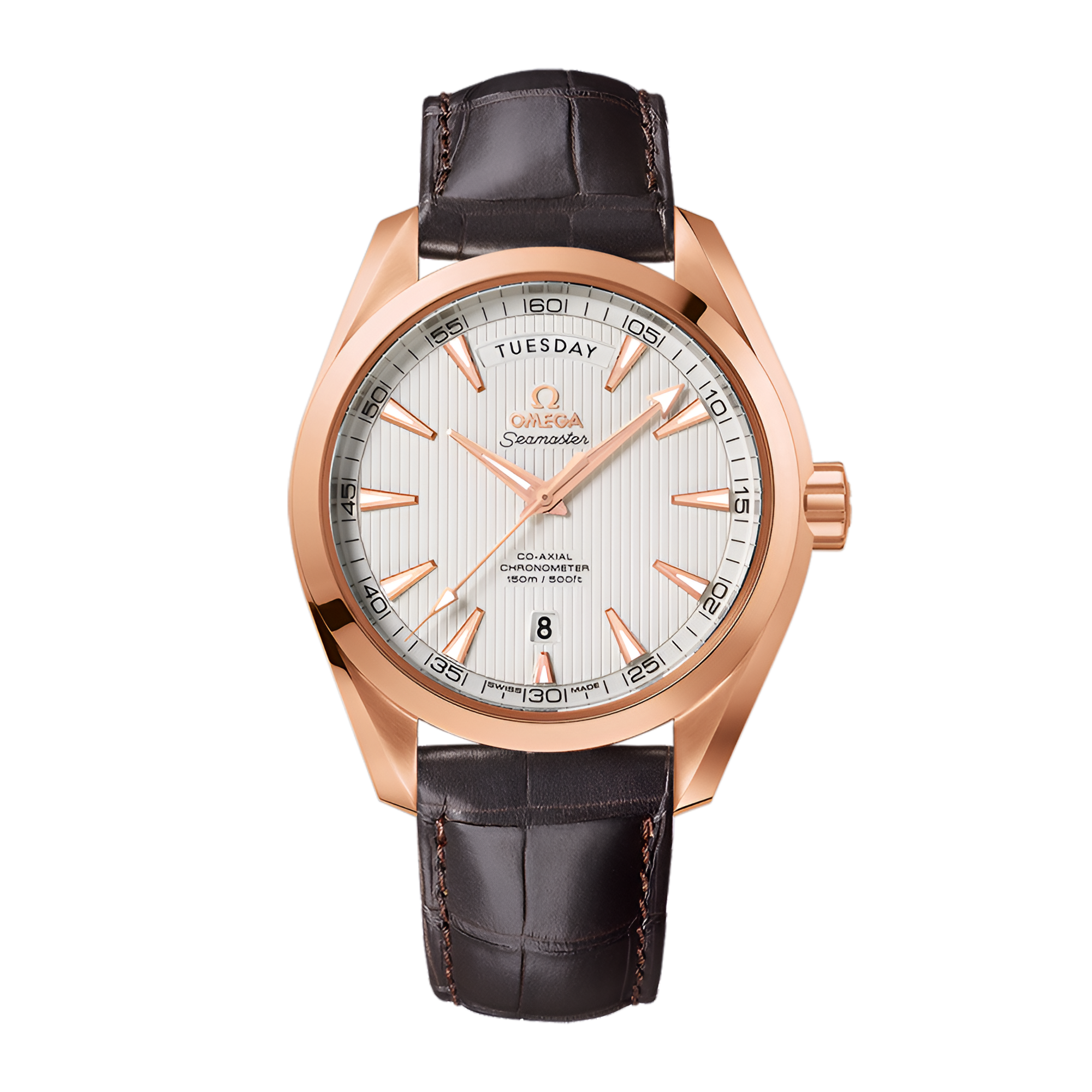 Patek Philippe Pagoda Rose Gold Silvered Opaline Dial 41mm 5500R