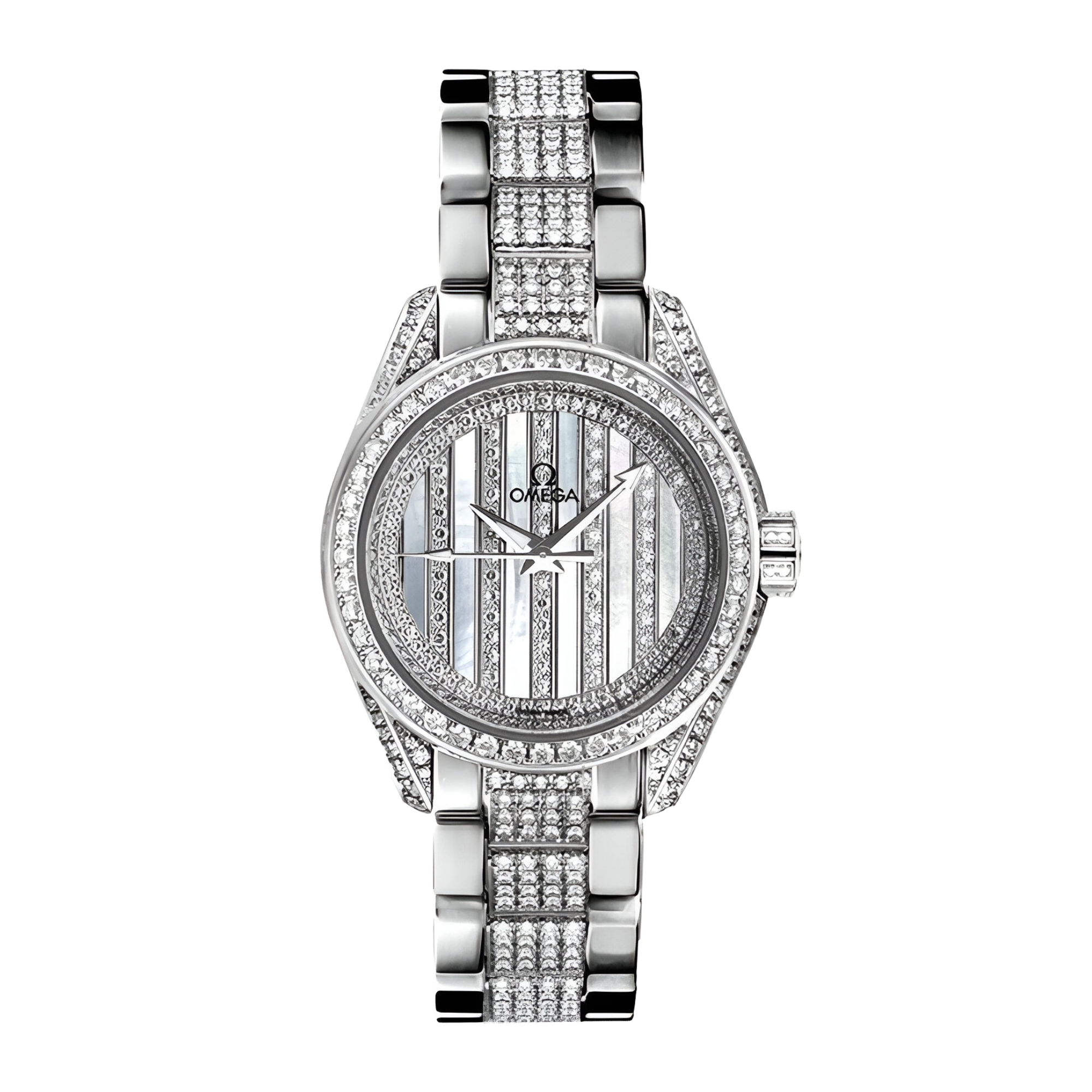 Aqua Terra White Gold White Dial 30mm Product Image